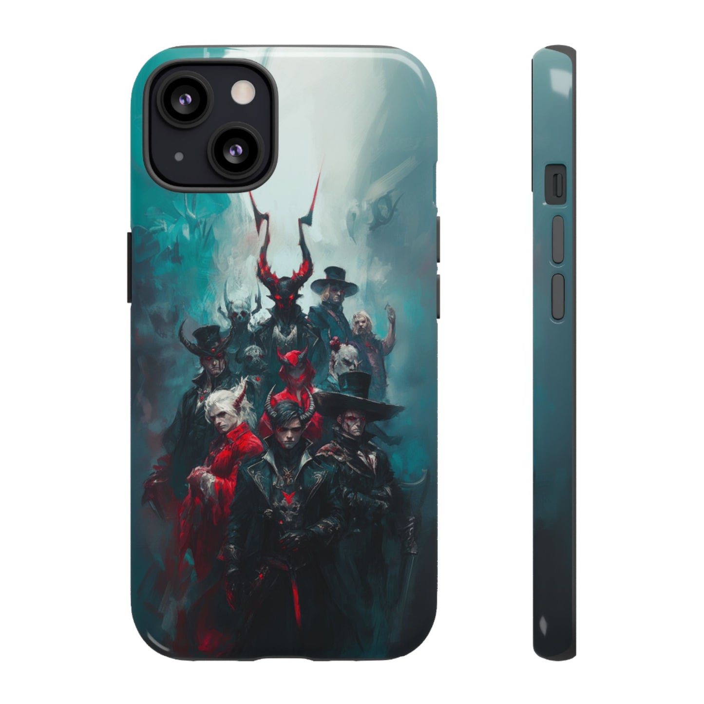 Dark Fantasy Demon Hunters - Tough iPhone Case