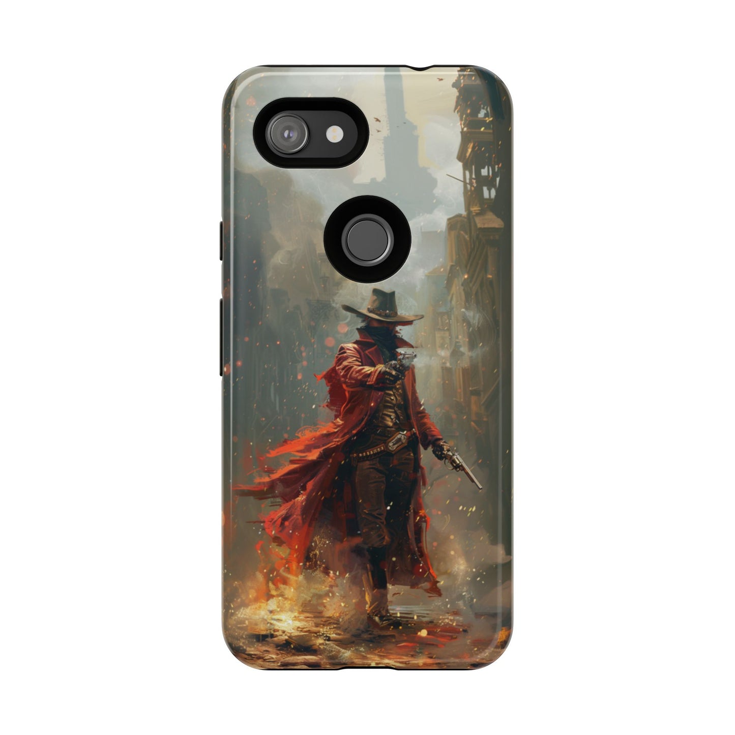 Crimson Gunslinger – Tough Google Pixel Case