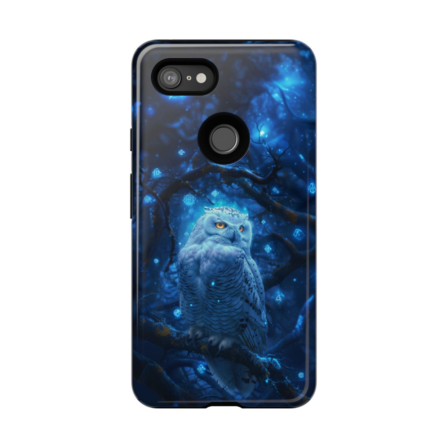 Luminous Rune Owl – Tough Google Pixel Case