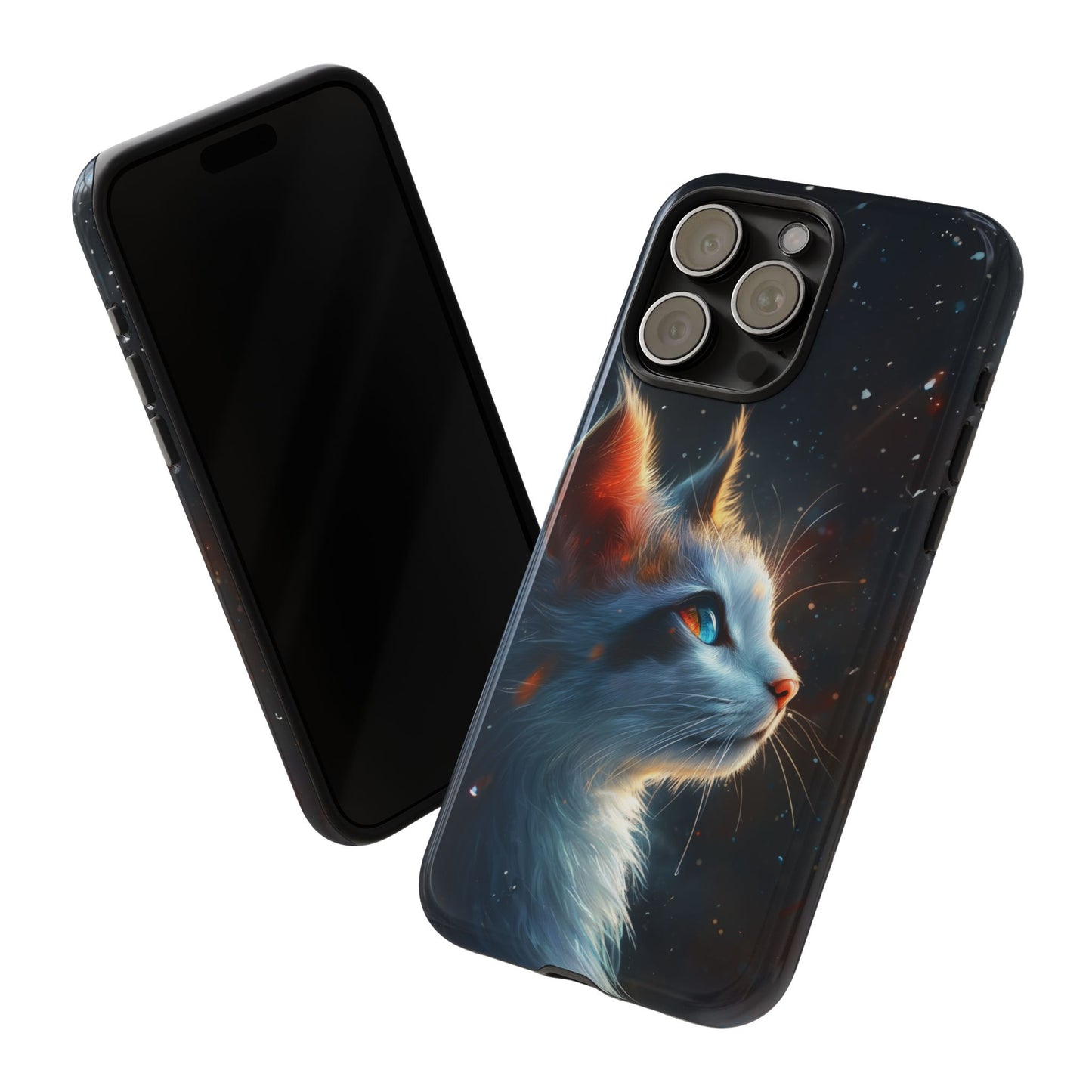 Enchanting Winter Cat Phone Case - iPhone, Google Pixel, Samsung Galaxy