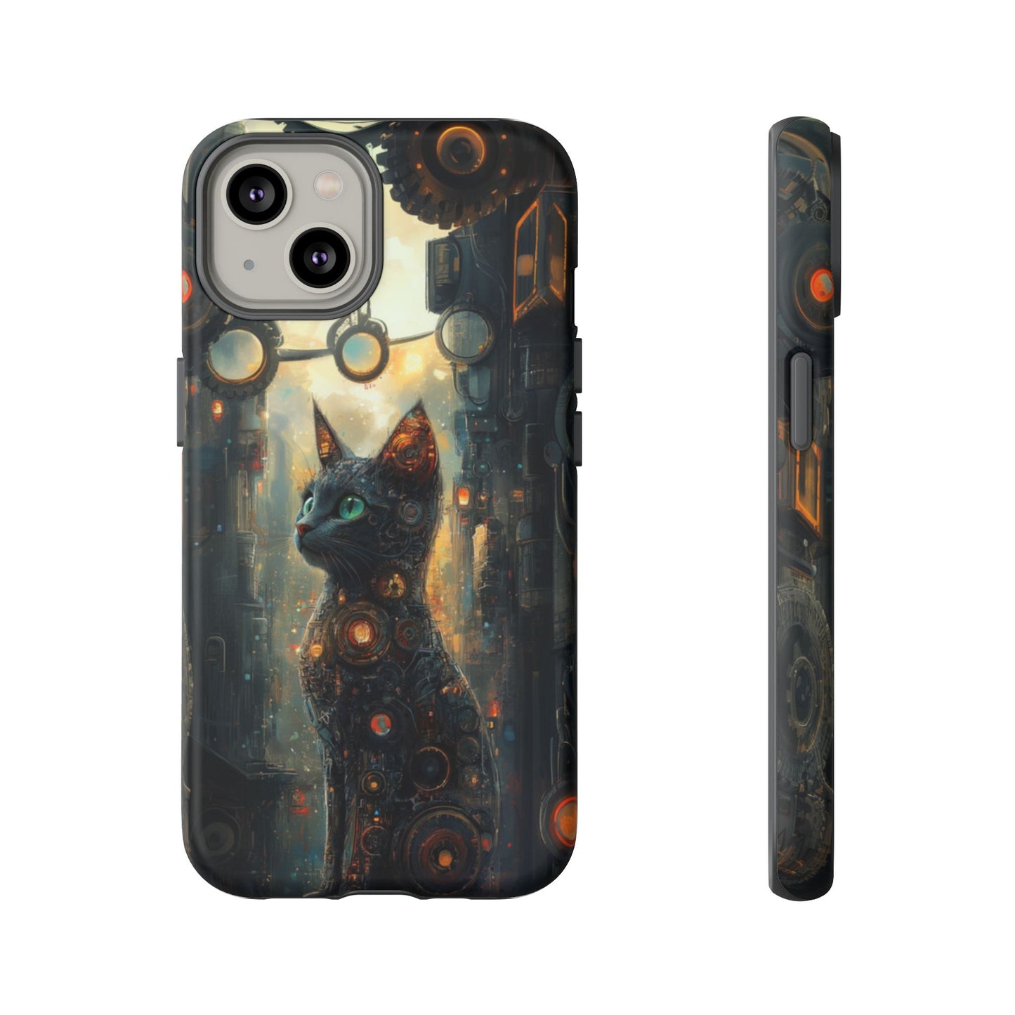 Industrial Revolution Cat Phone Case - iPhone, Google Pixel, Samsung Galaxy