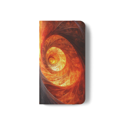 Fire Spiral - Wallet Flip Case