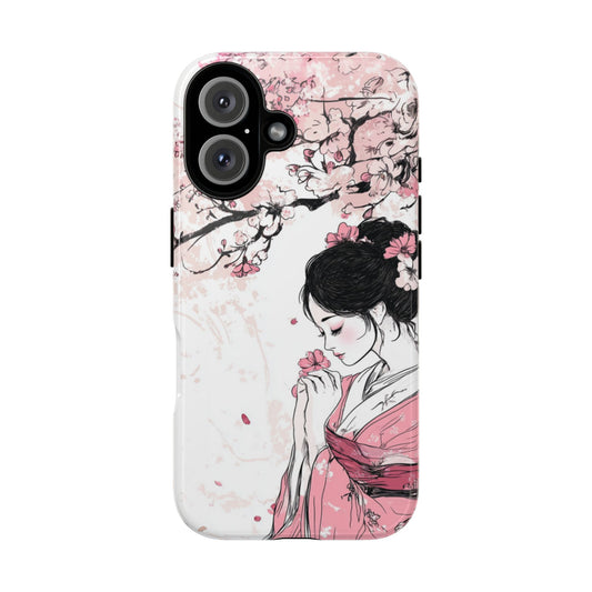 Sakura Blossom Maiden – Tough iPhone Case