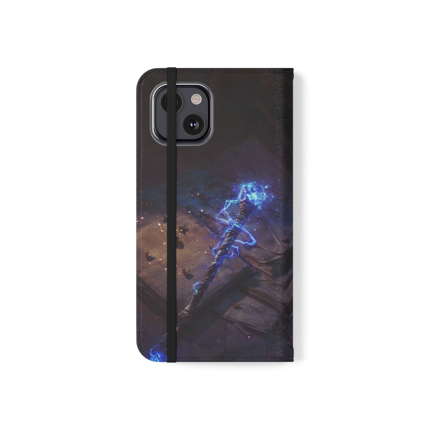 Lightning Staff - Wallet Flip Case