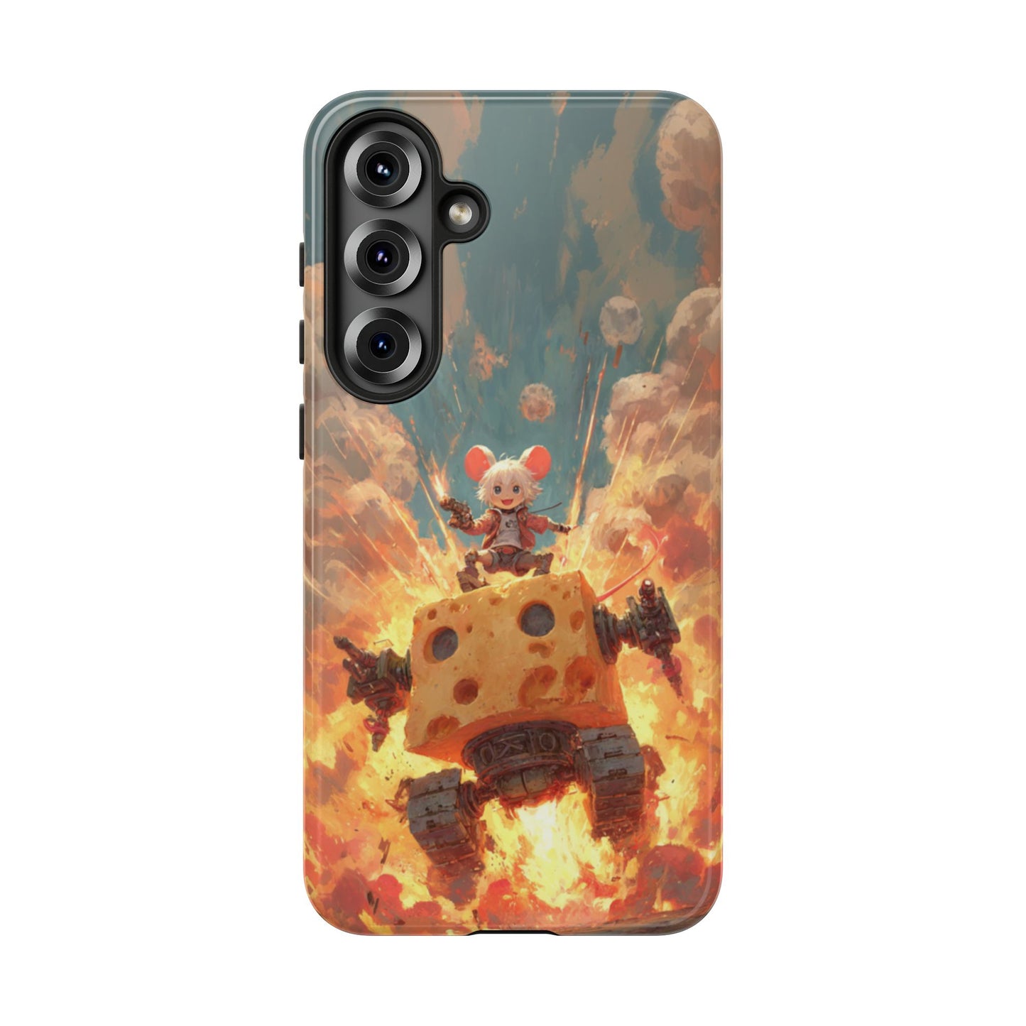Battle Tank Mouse - Tough Samsung Galaxy Case