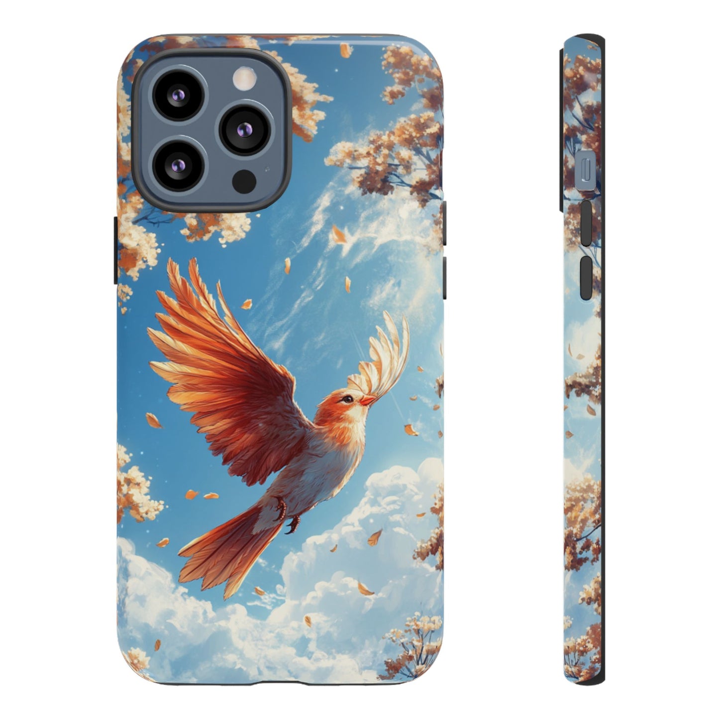 Autumn Skies Songbird – Tough iPhone Case