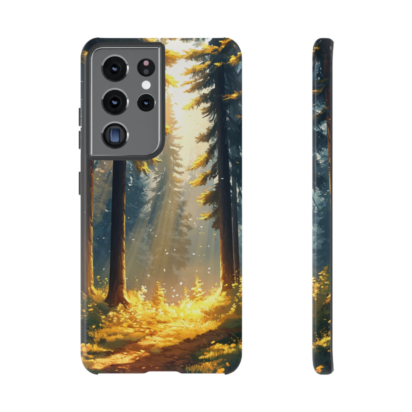 Golden Forest Path – Tough Samsung Galaxy Case