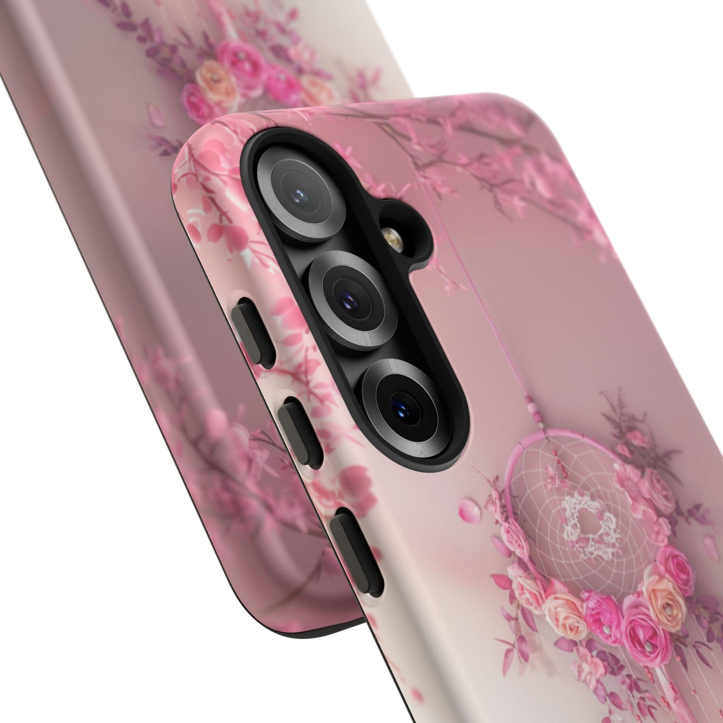 Pink Rose Dreamcatcher - Tough Samsung Galaxy Case