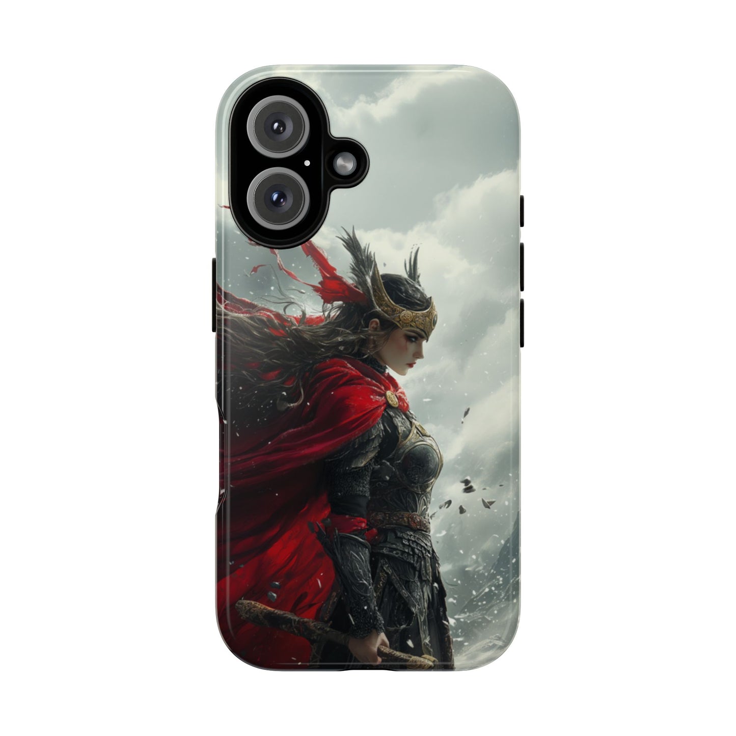 Freya Crimson Valkyrie - Tough iPhone Case
