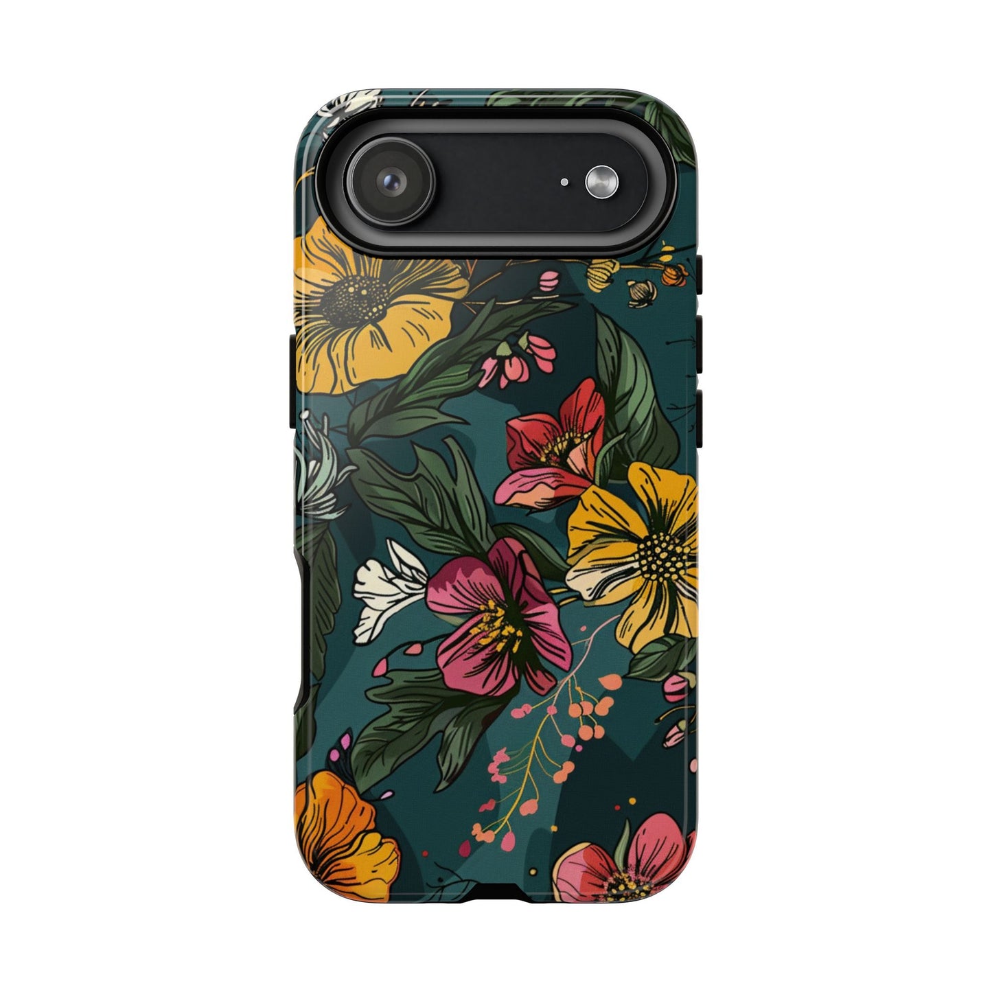 Vintage Floral Bloom – Tough iPhone Case