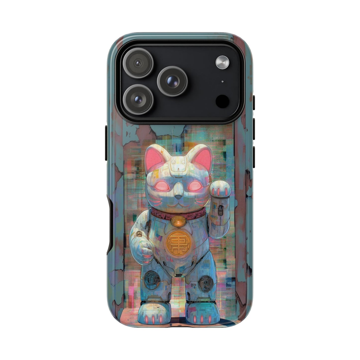 Cyber Lucky Cat - Tough iPhone Case