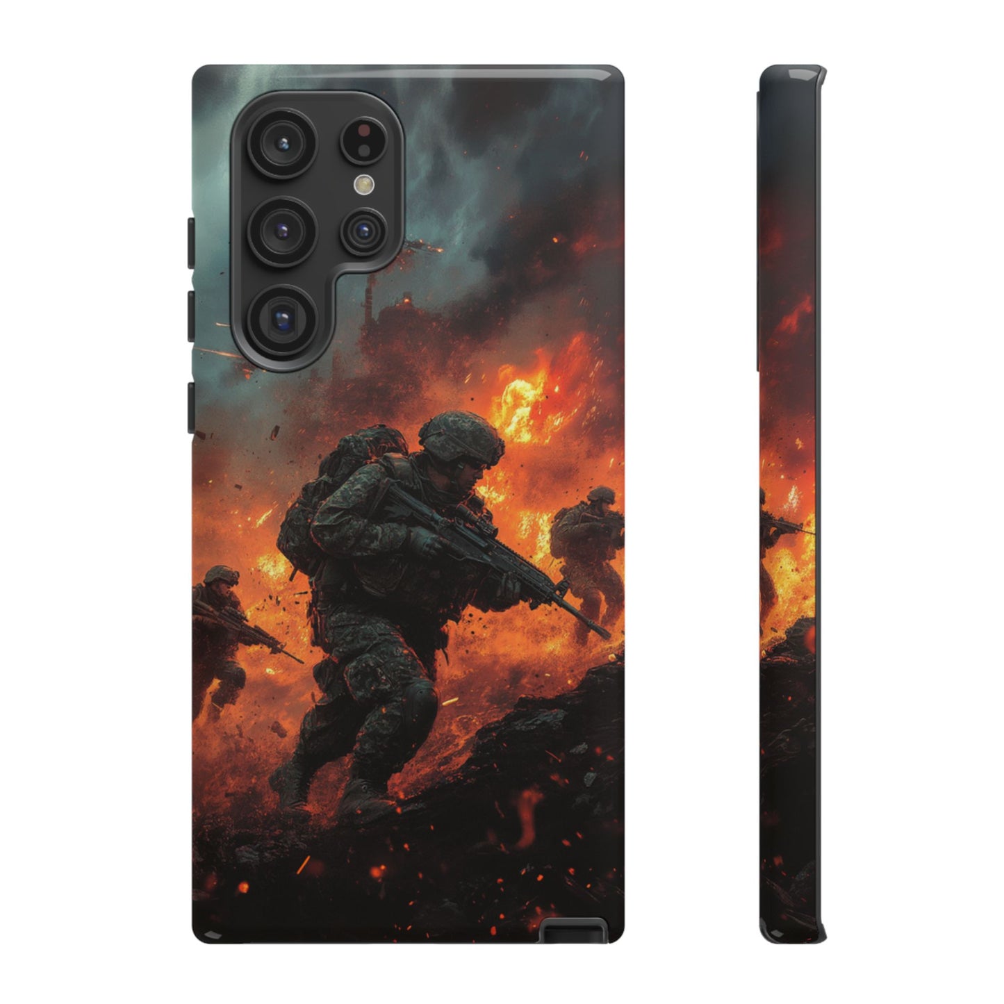 Epic Battlefield Soldier Phone Case - iPhone, Google Pixel, Samsung Galaxy