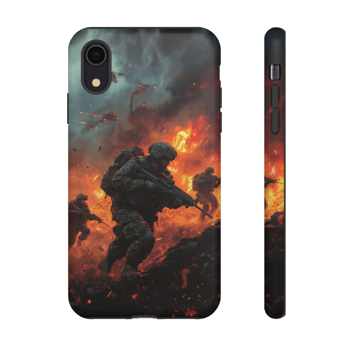 Epic Battlefield Soldier Phone Case - iPhone, Google Pixel, Samsung Galaxy