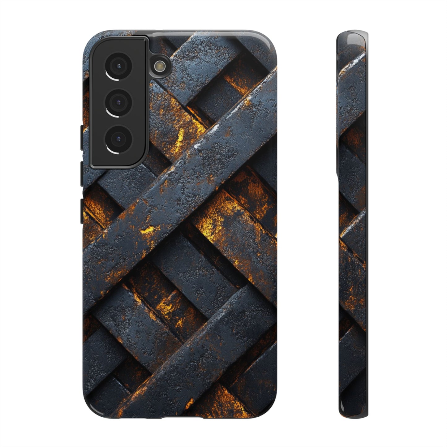 Geometric Interlocking Pattern Phone Case - iPhone, Google Pixel, Samsung Galaxy