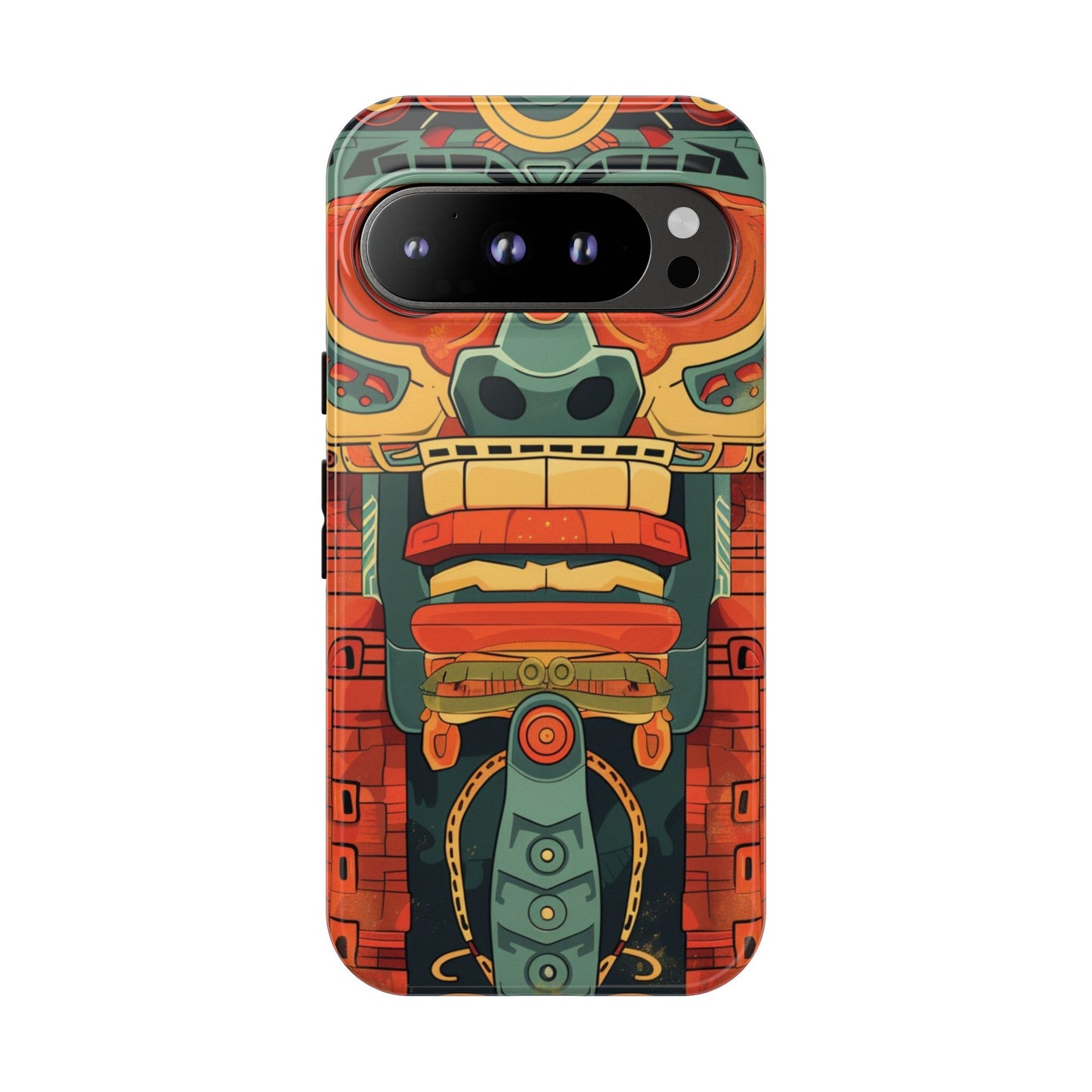 Aztec Totem Mask - Tough Google Pixel Case