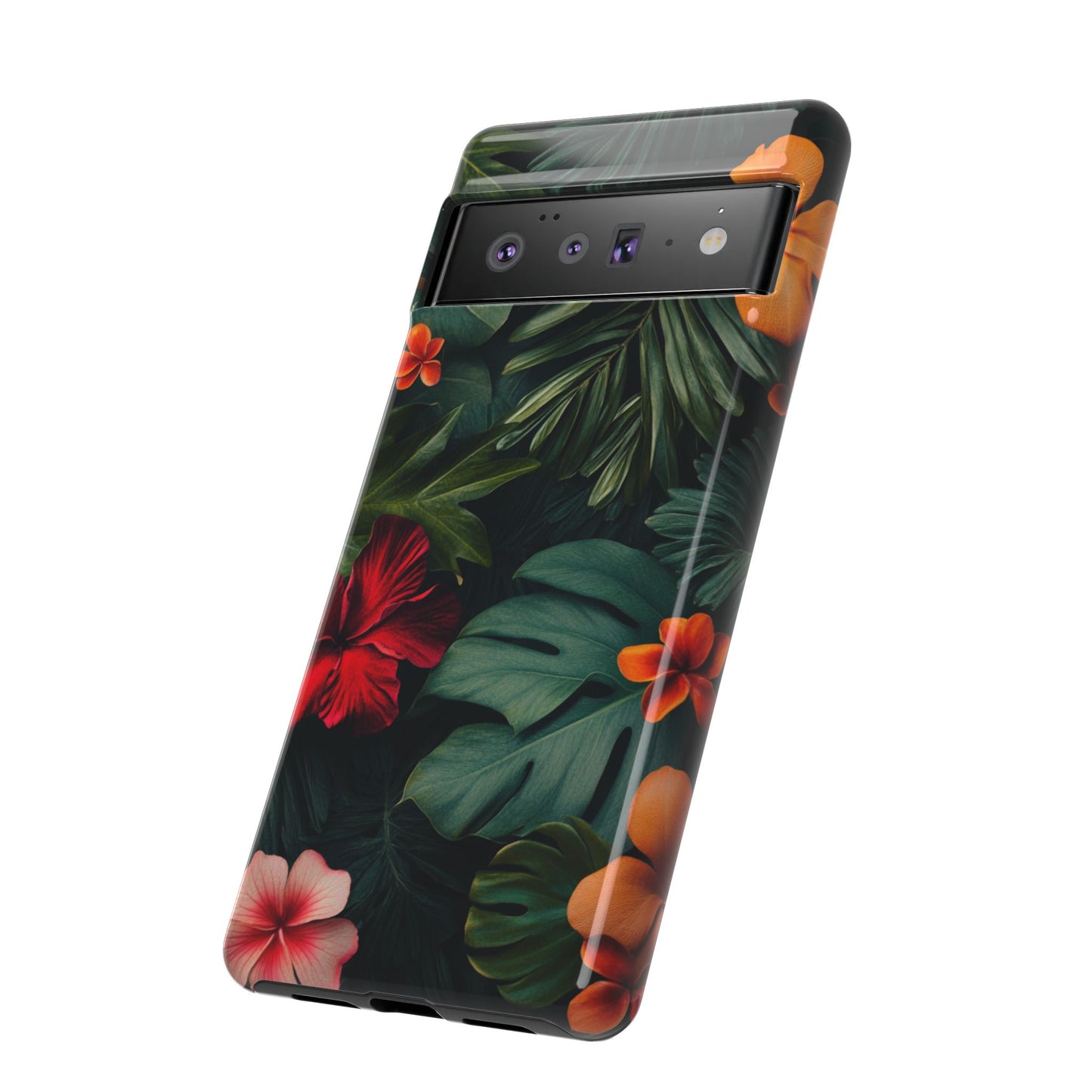 Tropical Paradise Floral Phone Case – iPhone, Google Pixel, Samsung Galaxy