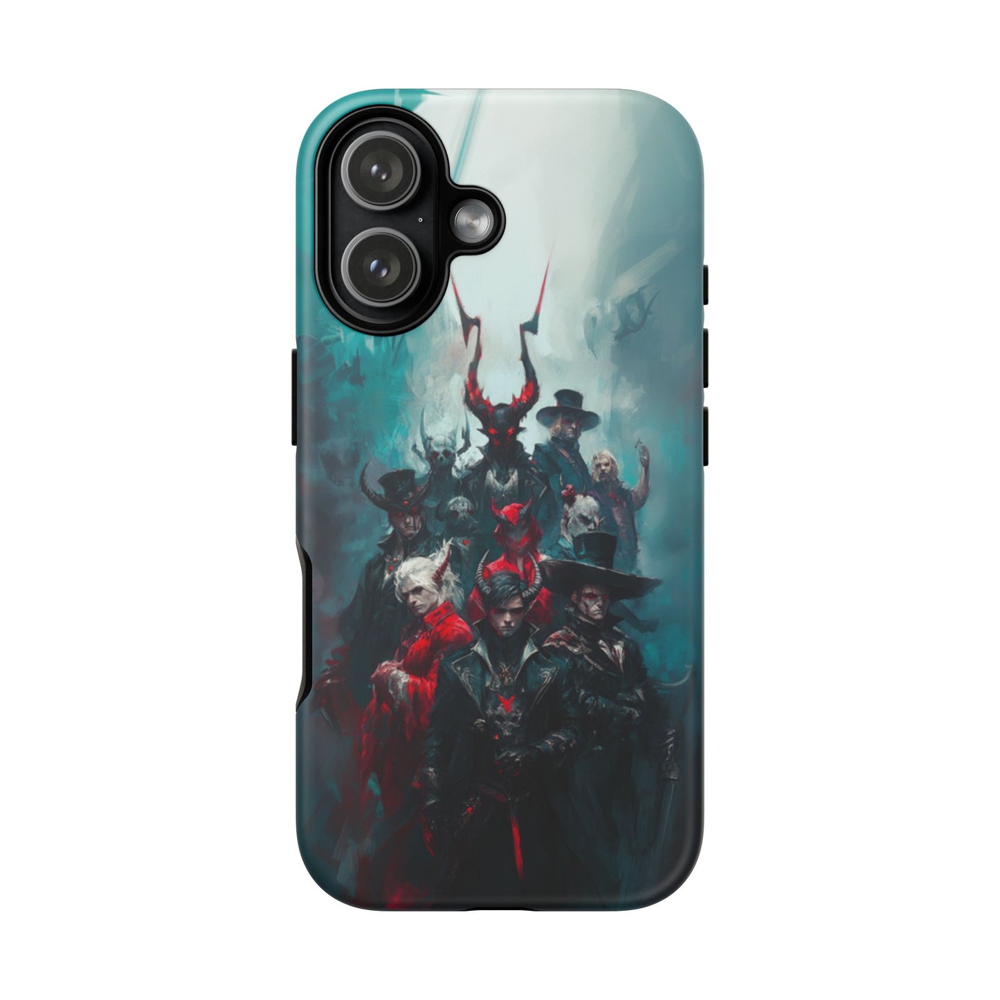 Dark Fantasy Demon Hunters - Tough iPhone Case