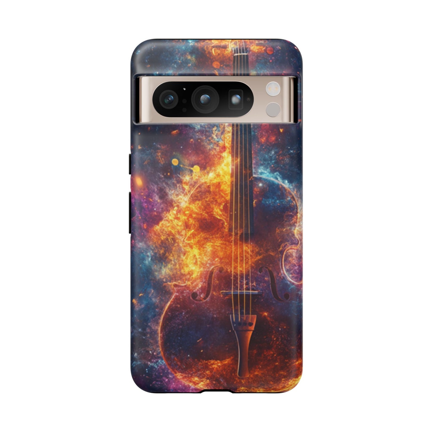 Fiery Violin Galaxy Phone Case – iPhone, Samsung, Google Pixel