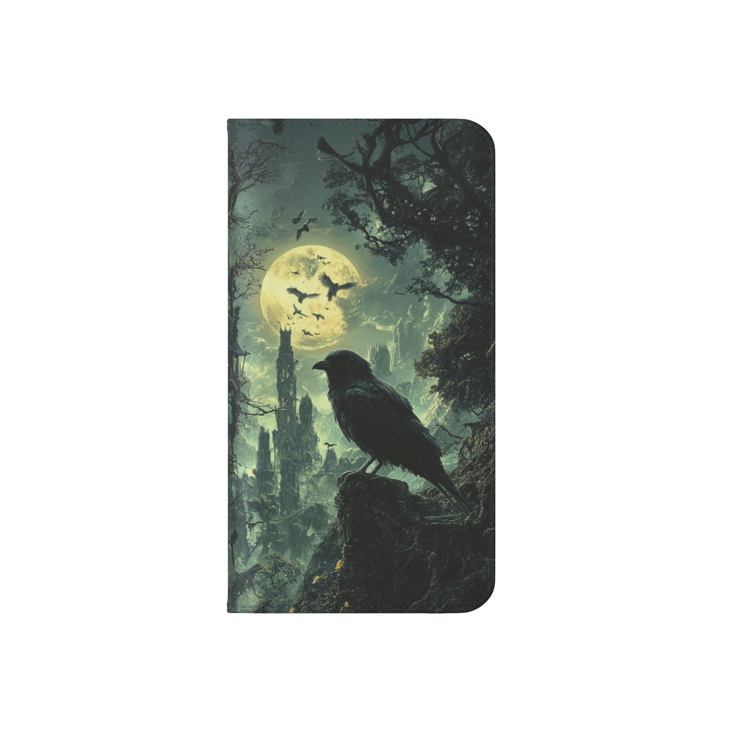 Raven Moon - Wallet Flip Case