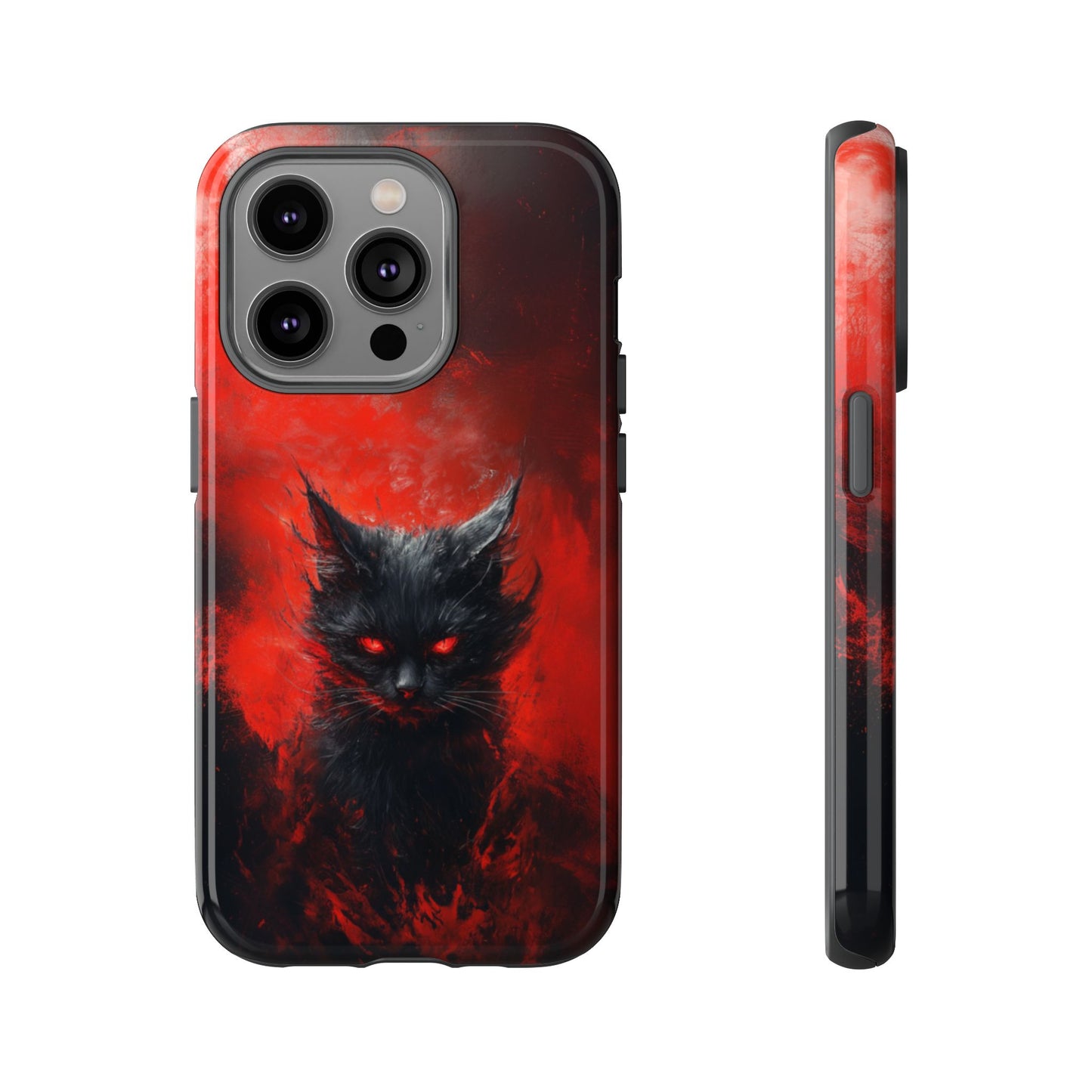 Infernal Cat Phone Case - iPhone, Google Pixel, Samsung Galaxy