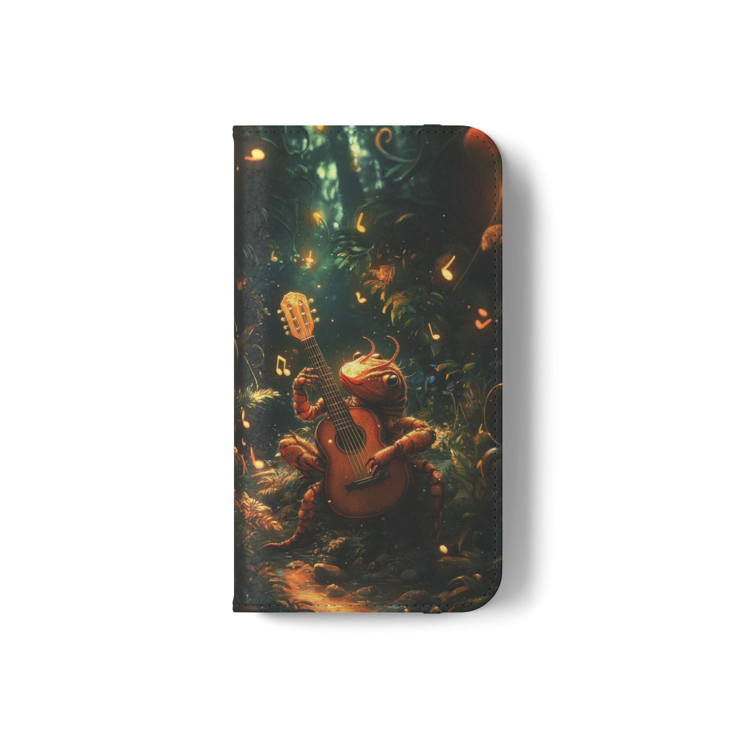 Serenade Forest Guitarist - Wallet Flip Case
