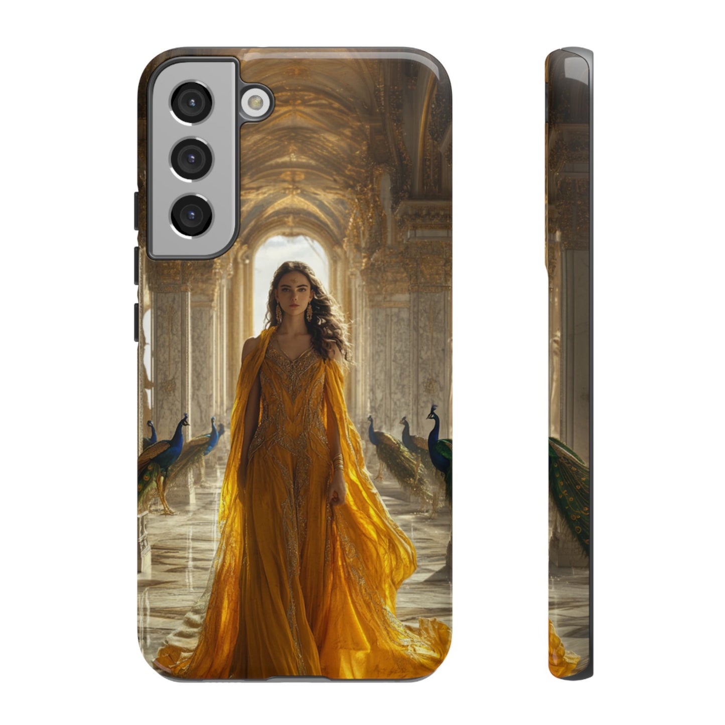 Hera Golden Palace Peacock Goddess - Tough Samsung Galaxy Case