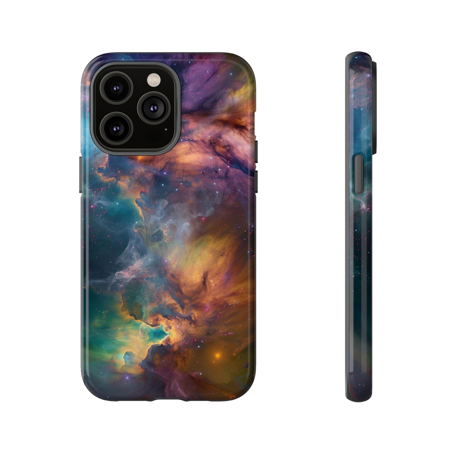 Celestial Nebula Drift – Tough iPhone Case