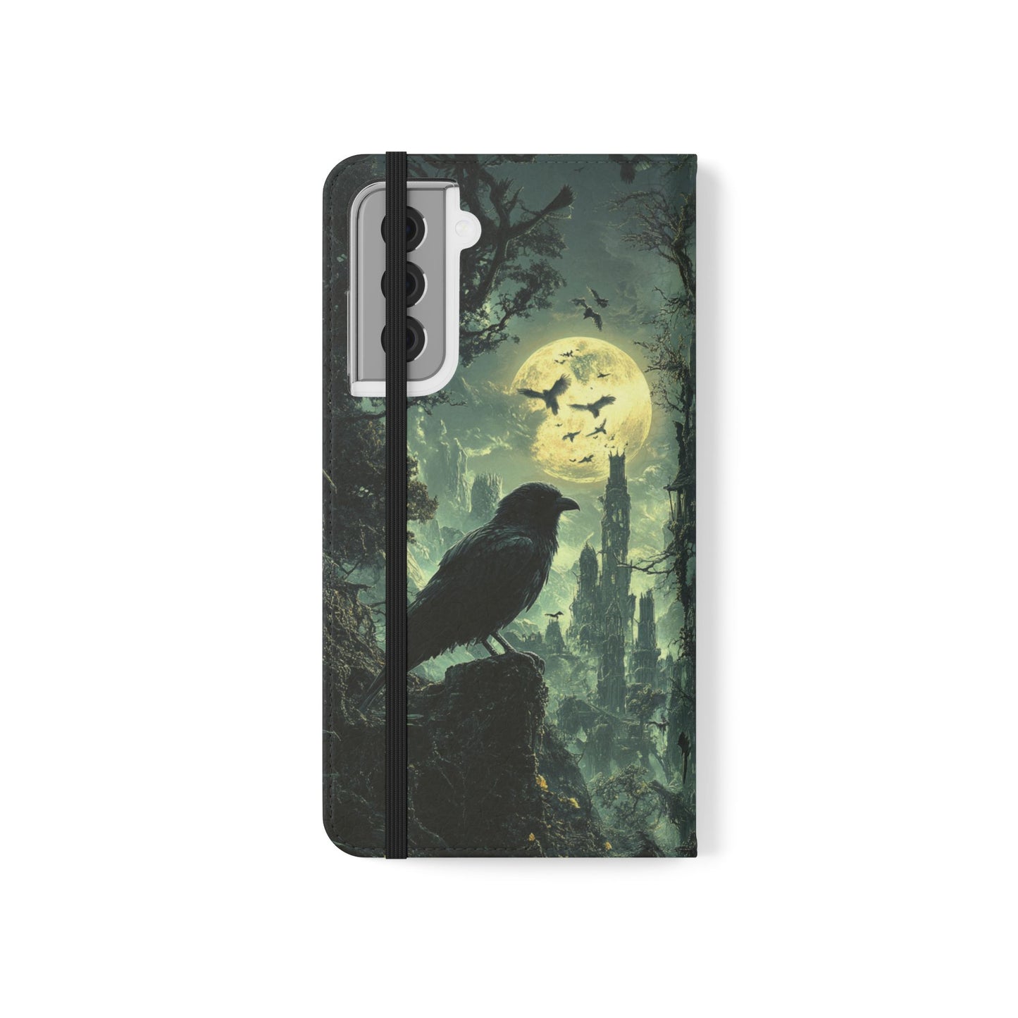 Raven Moon - Wallet Flip Case
