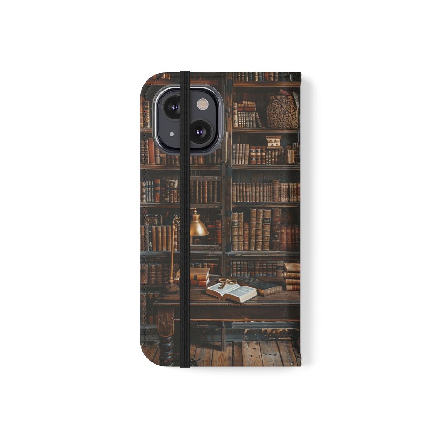 Old World Study - Wallet Flip Case