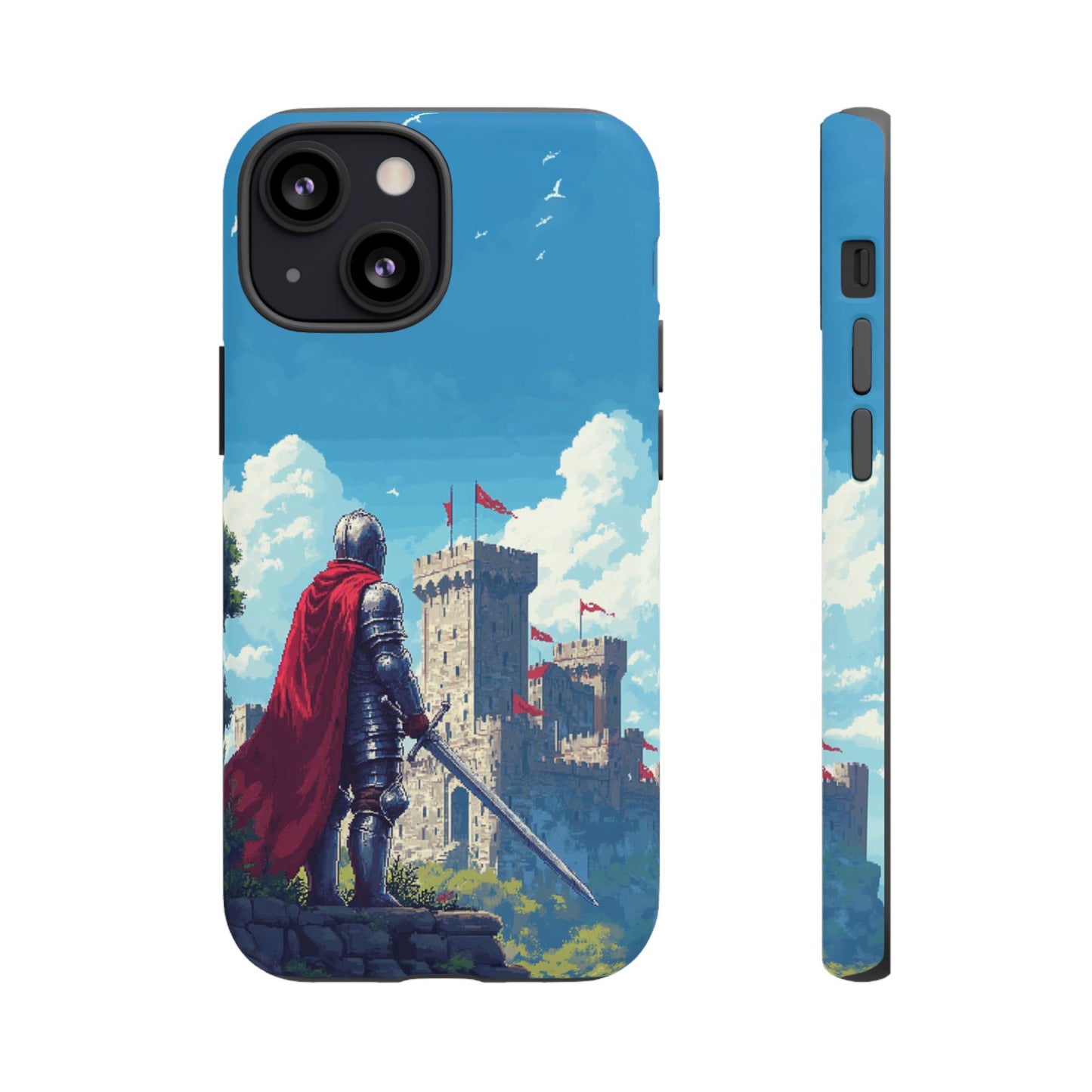 Pixel Knight Adventure Phone Case - iPhone, Google Pixel, Samsung Galaxy