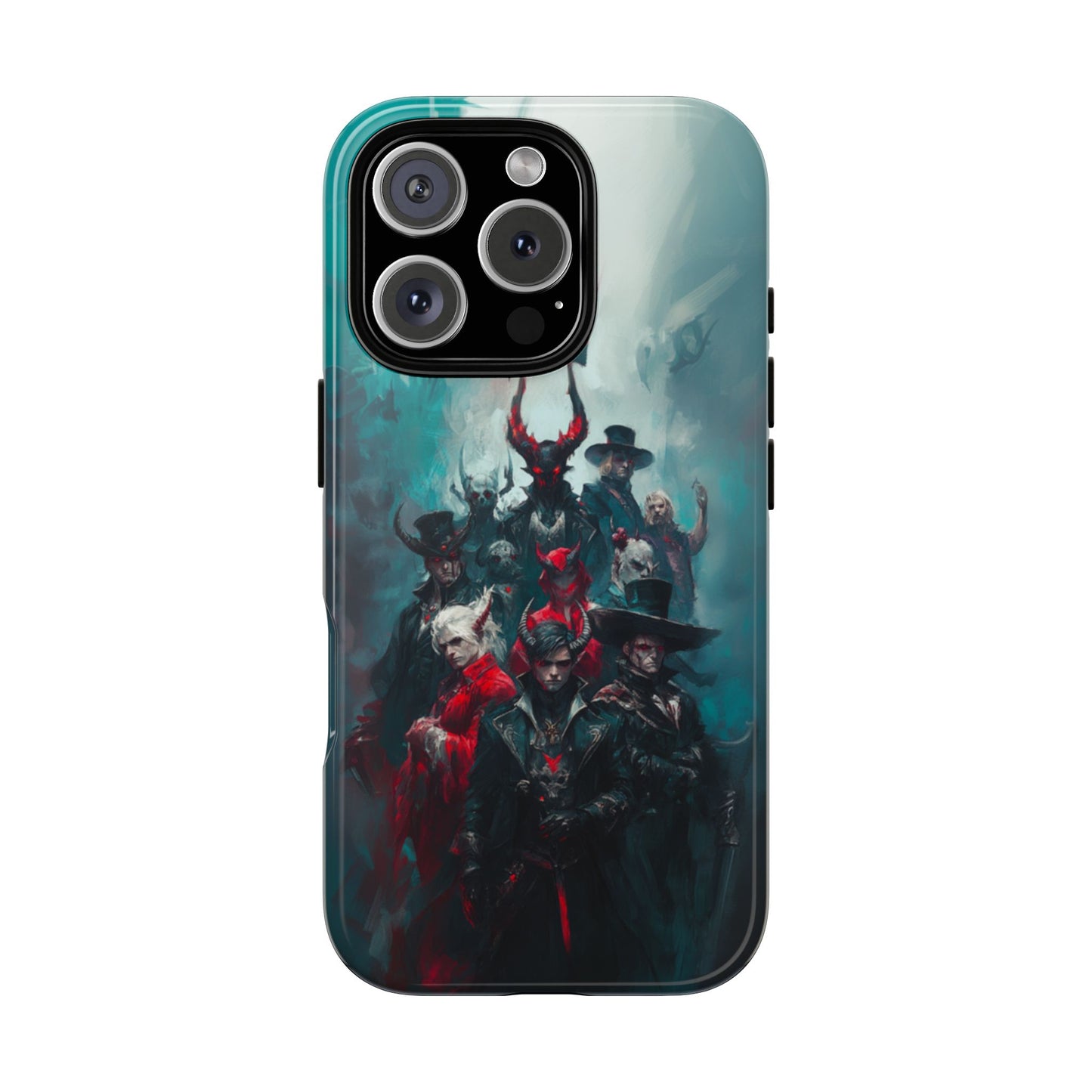 Dark Fantasy Demon Hunters - Tough iPhone Case