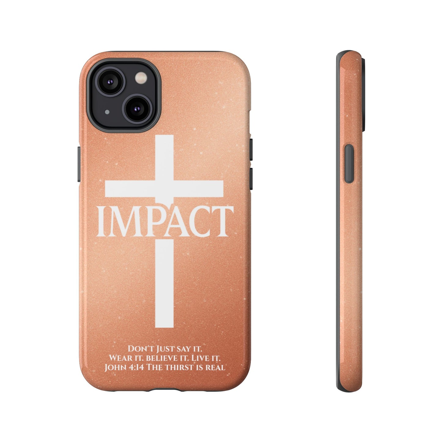 Impace Rose Gold - Tough iPhone Case