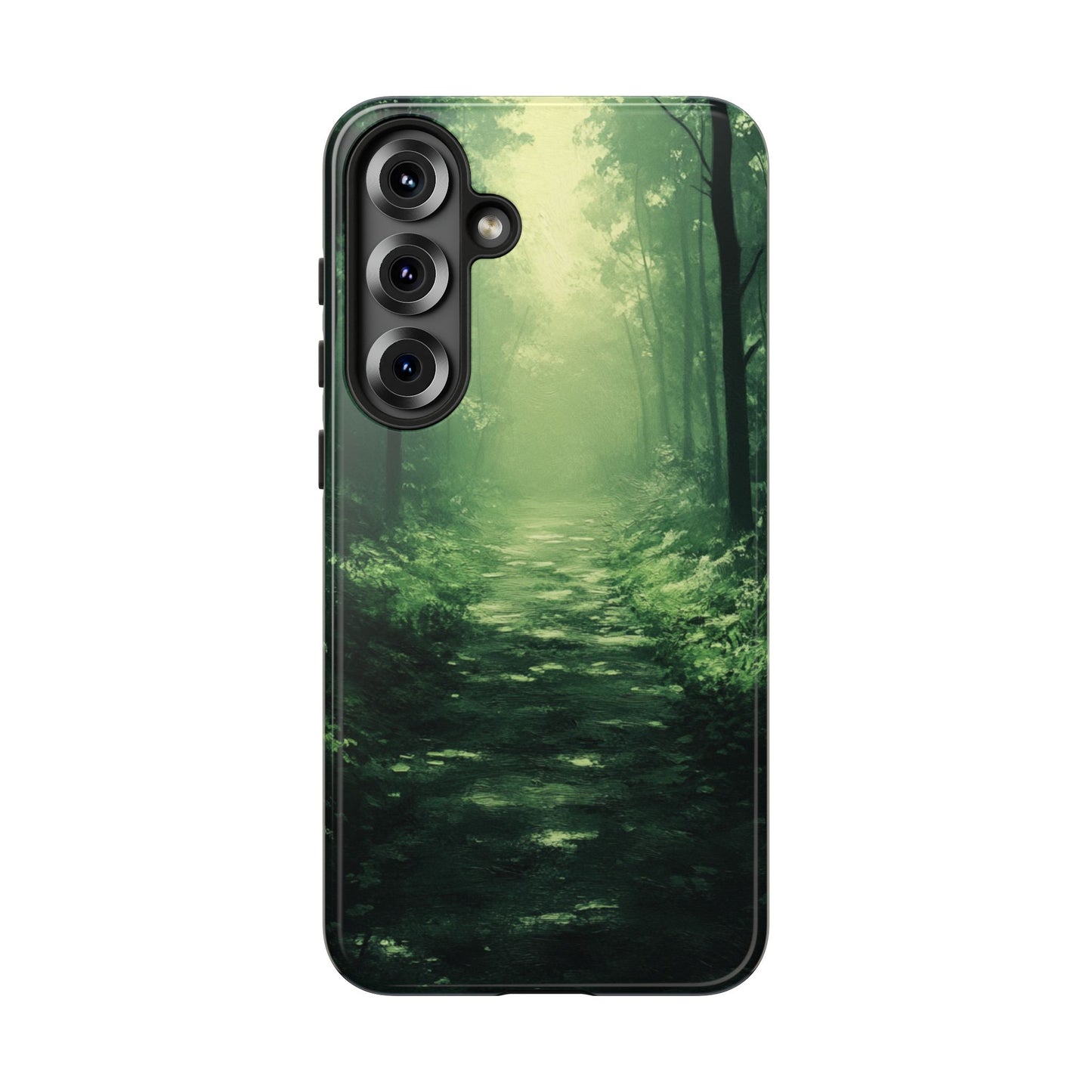 Emerald Mist Forest Path - Tough Samsung Galaxy Case