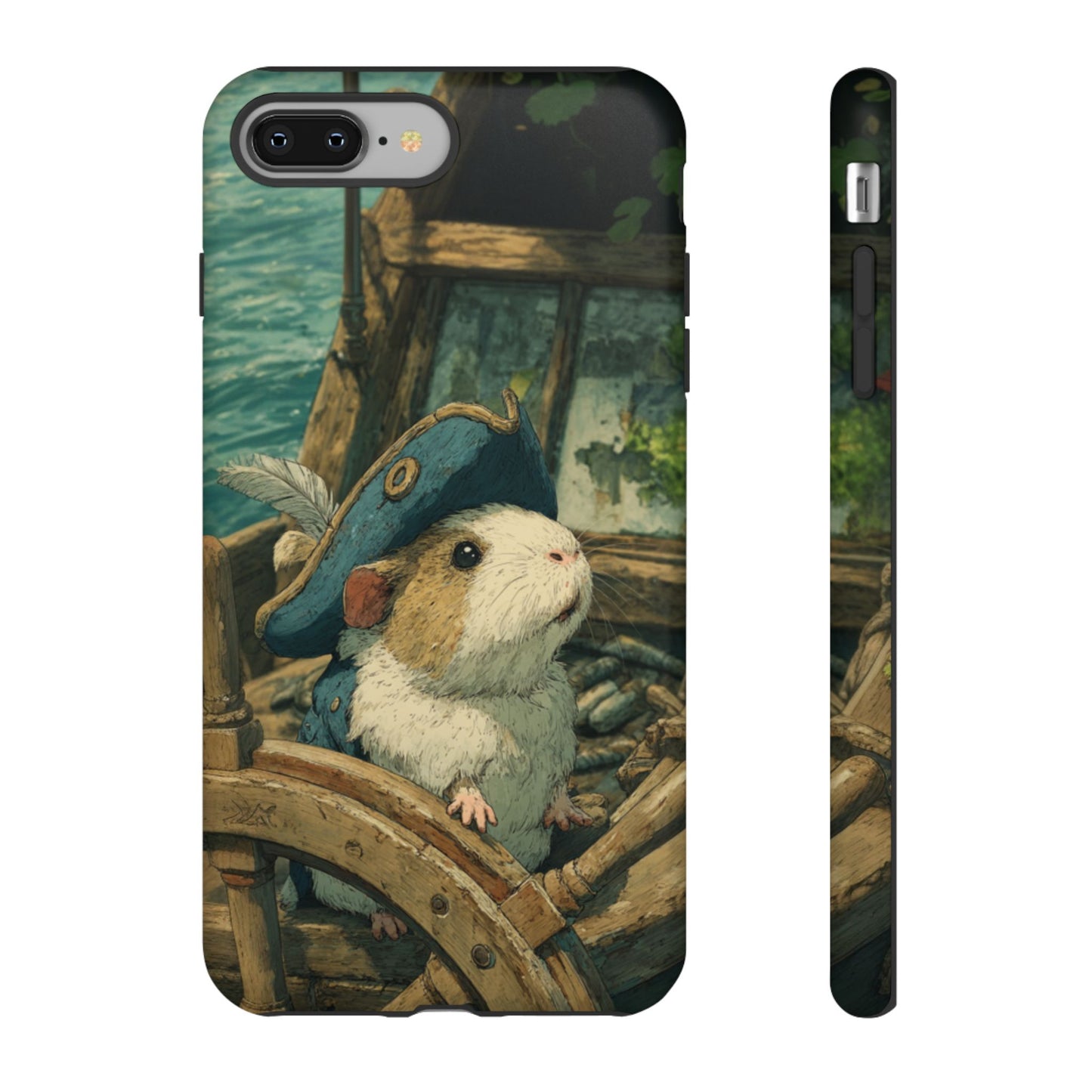 Pirate Captain Guinea Pig - Tough iPhone Case