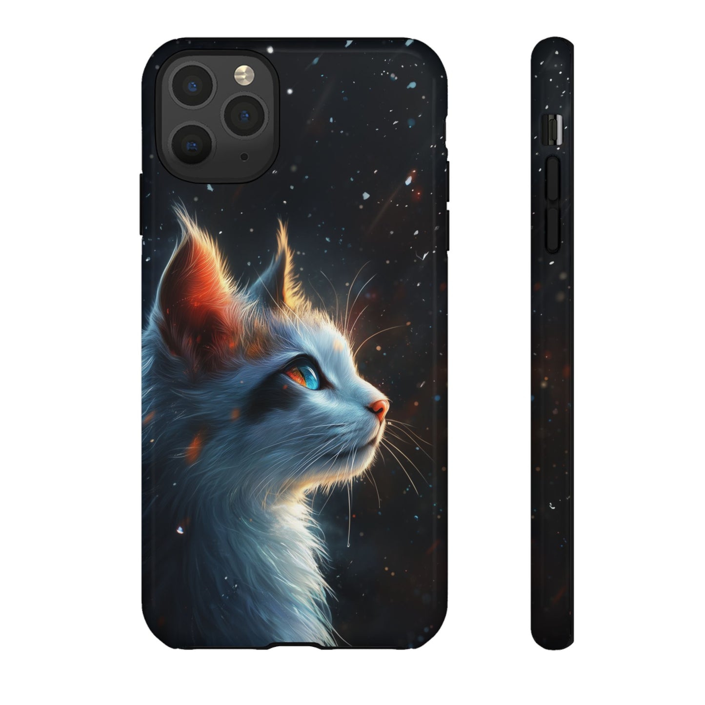 Enchanting Winter Cat Phone Case - iPhone, Google Pixel, Samsung Galaxy