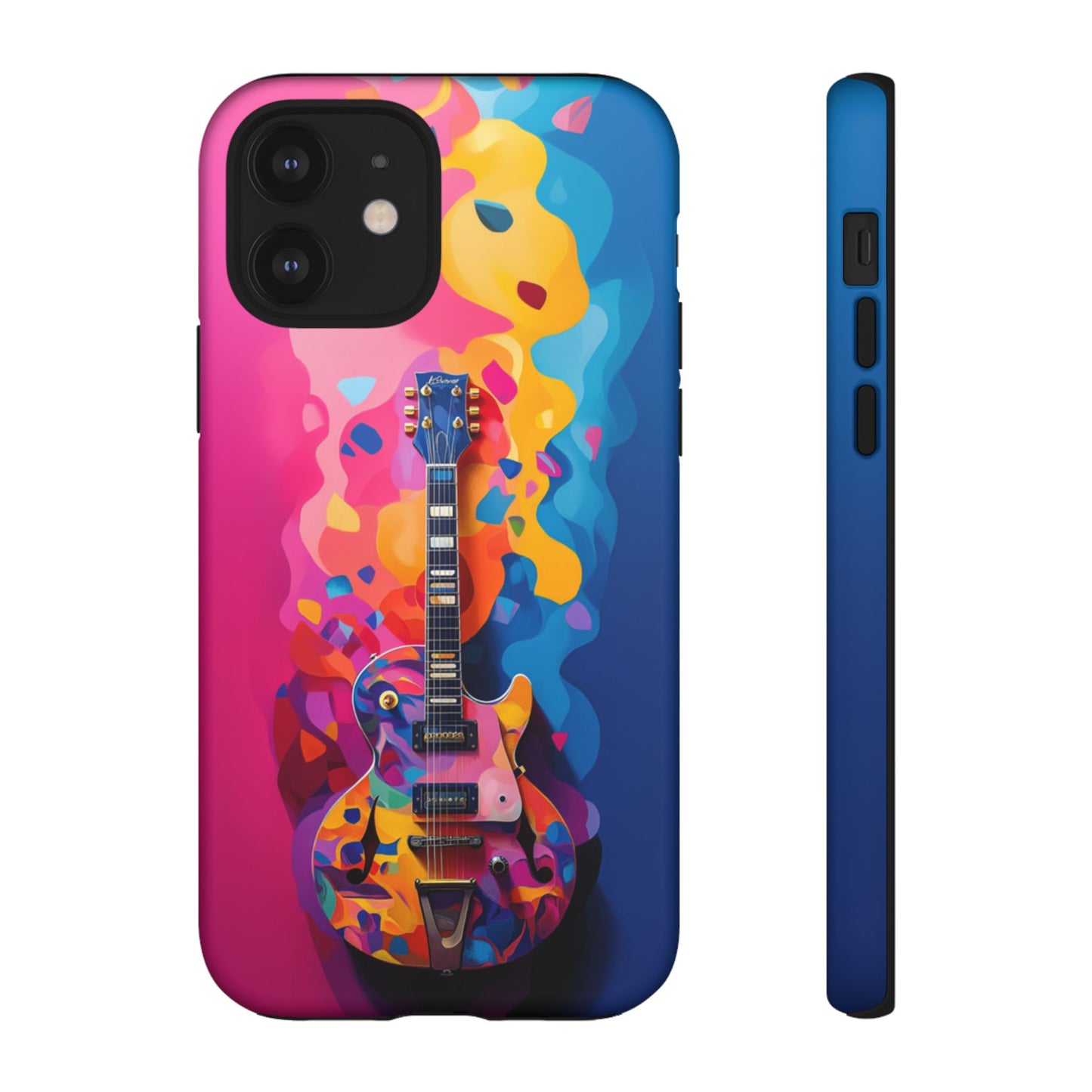 Vibrant Abstract Guitar Phone Case - iPhone, Google Pixel, Samsung Galaxy