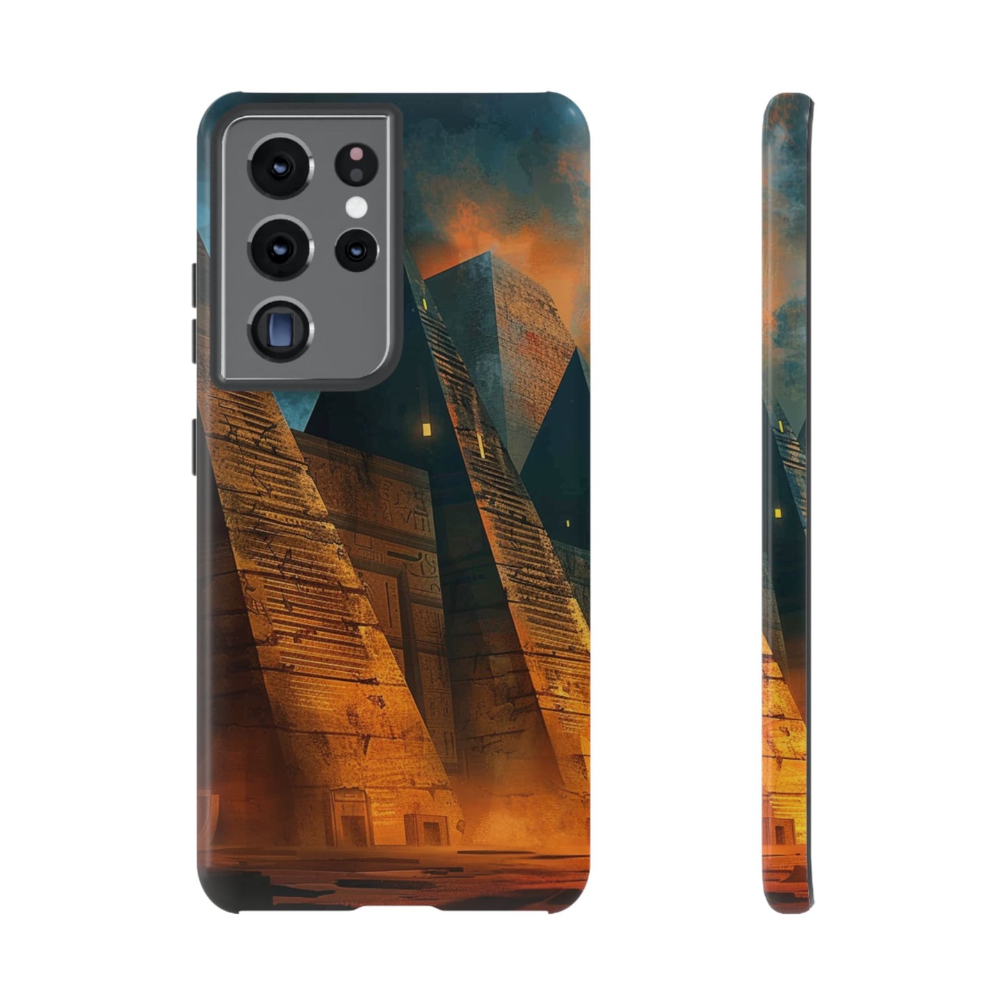 Ancient Egyptian Pyramids Sunset - Tough Samsung Galaxy Case