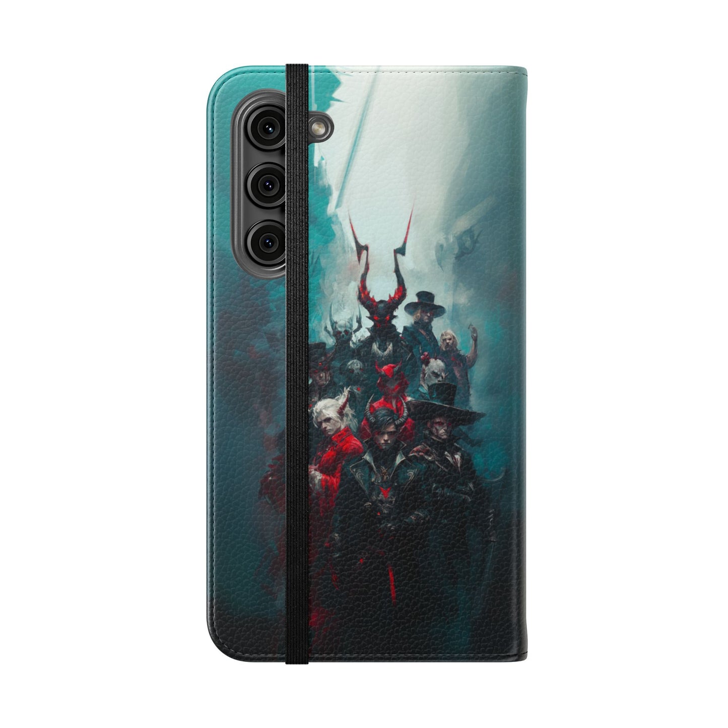 Dark Fantasy Demon Hunters - Wallet Flip Case