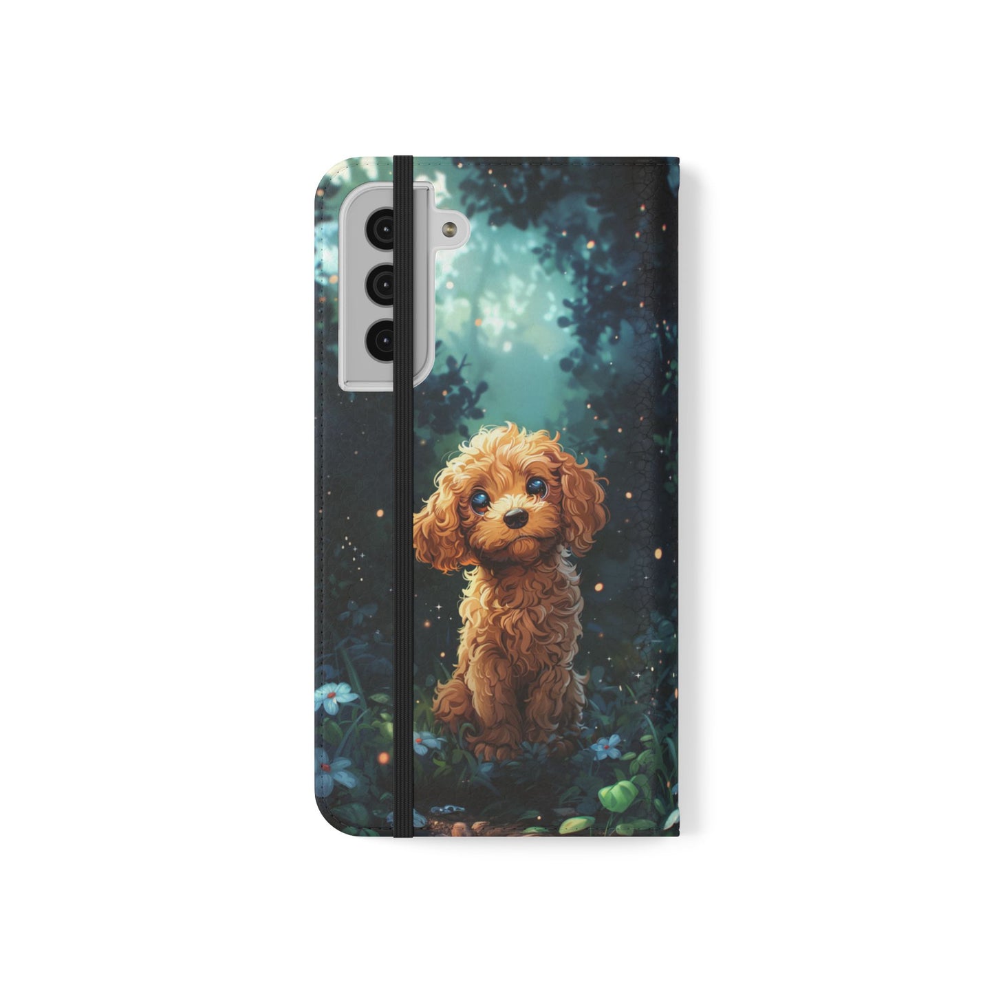 Forest Poodle - Wallet Flip Case