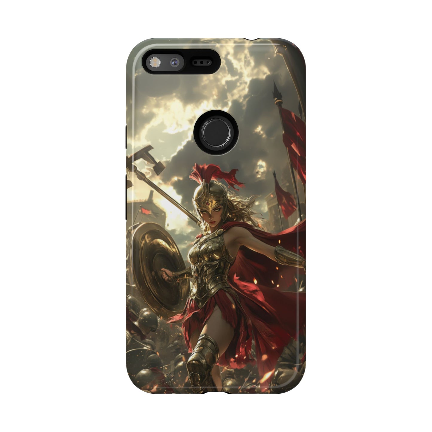 Athena Crimson Vanguard – Tough Google Pixel Case