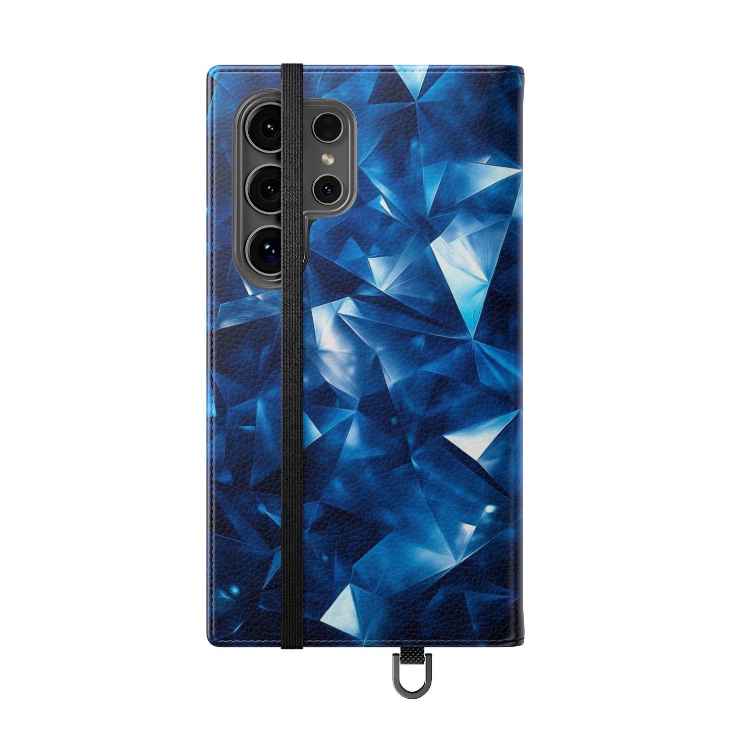 Sapphire Crystal Shards - Wallet Flip Case