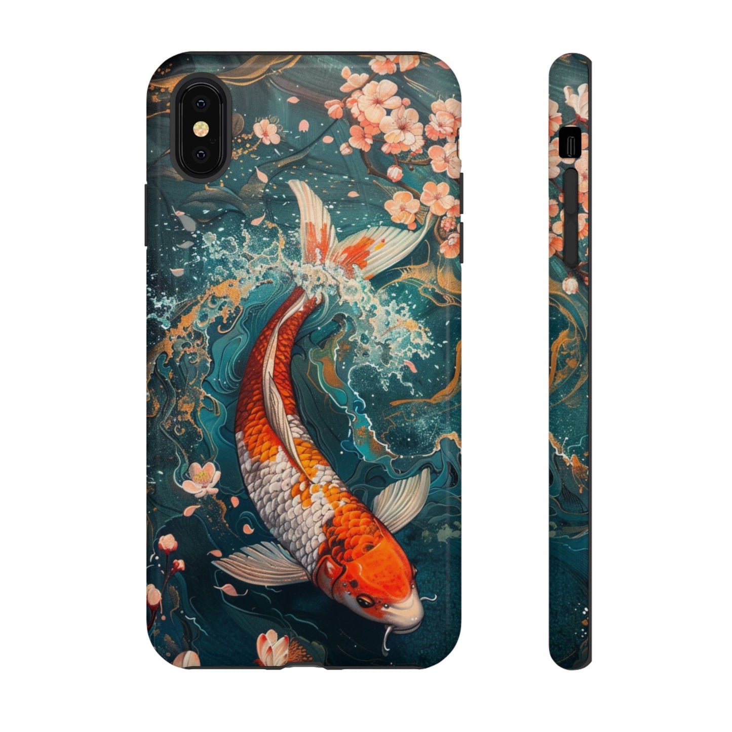 Koi Zen Garden - Tough iPhone Case