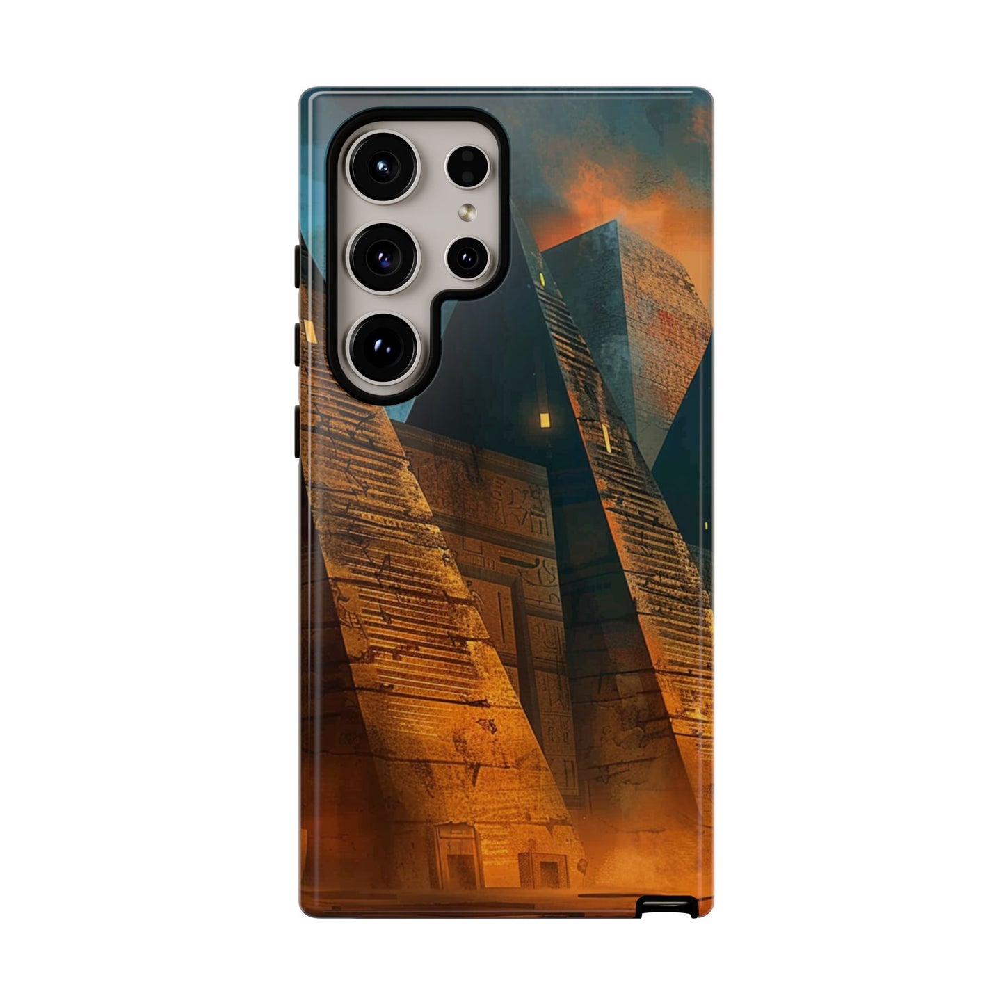 Ancient Egyptian Pyramids Sunset - Tough Samsung Galaxy Case