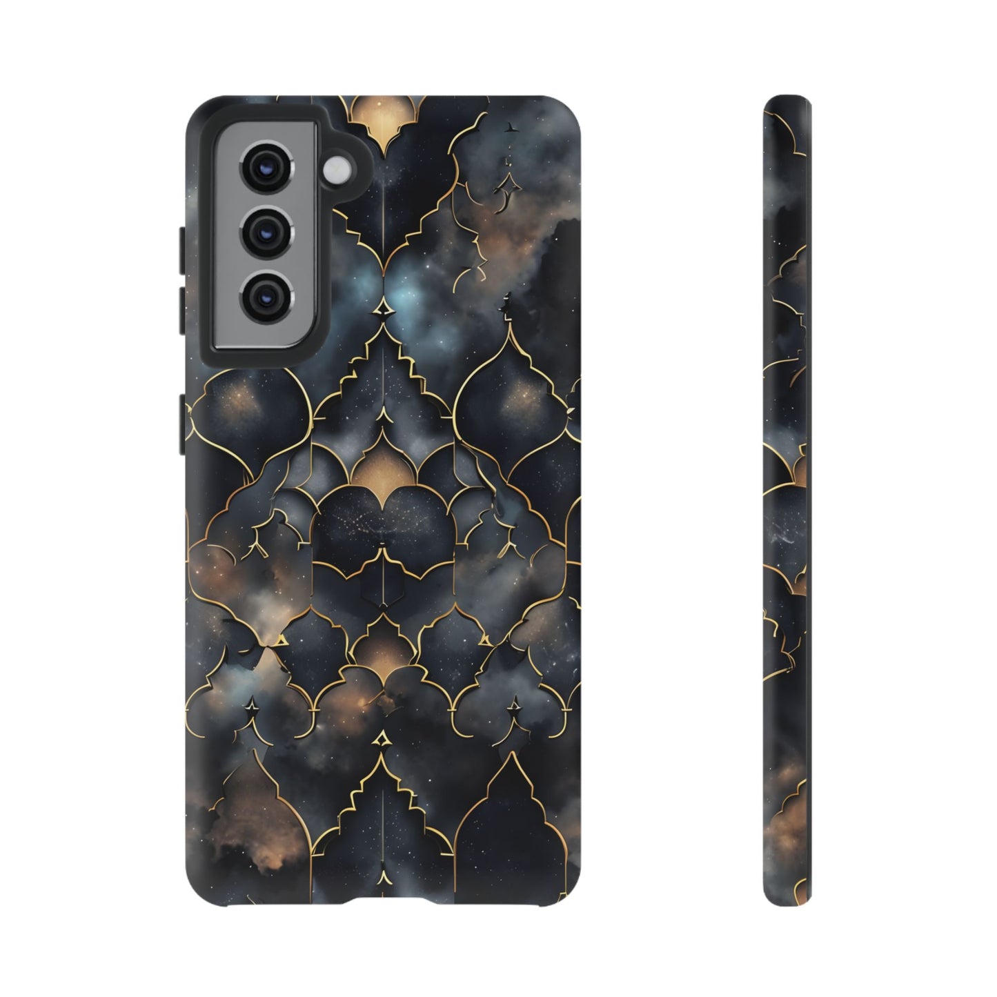 Celestial Mosaic: Cosmic Elegance Phone Case - iPhone, Google Pixel, Samsung Galaxy