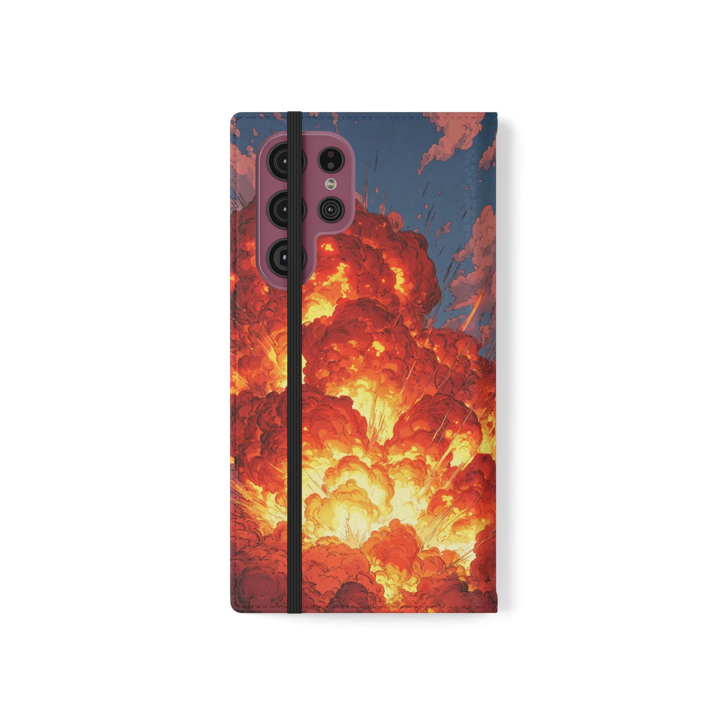 Comic Explosion - Wallet Flip Case