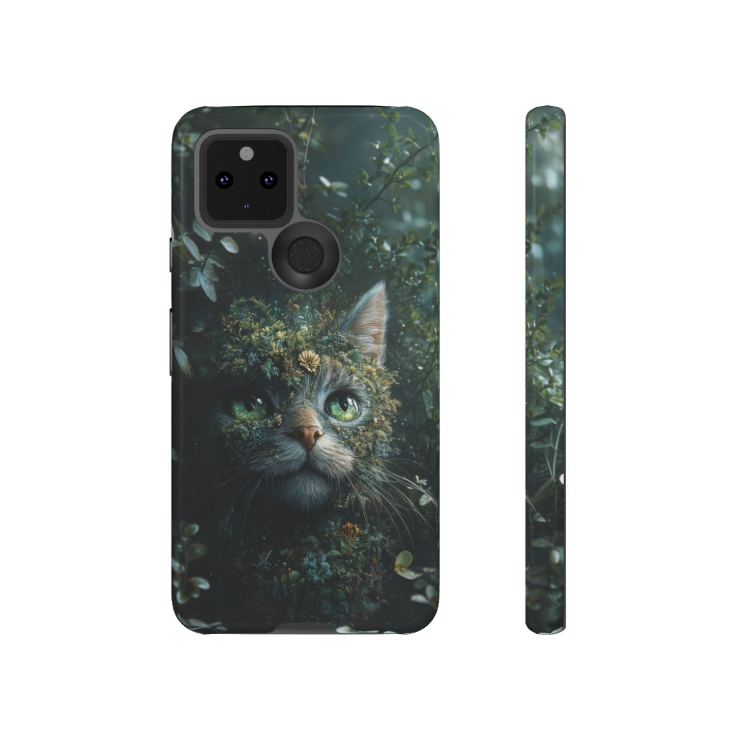 Forest Fantasy Cat Phone Case – iPhone, Google Pixel, Samsung Galaxy