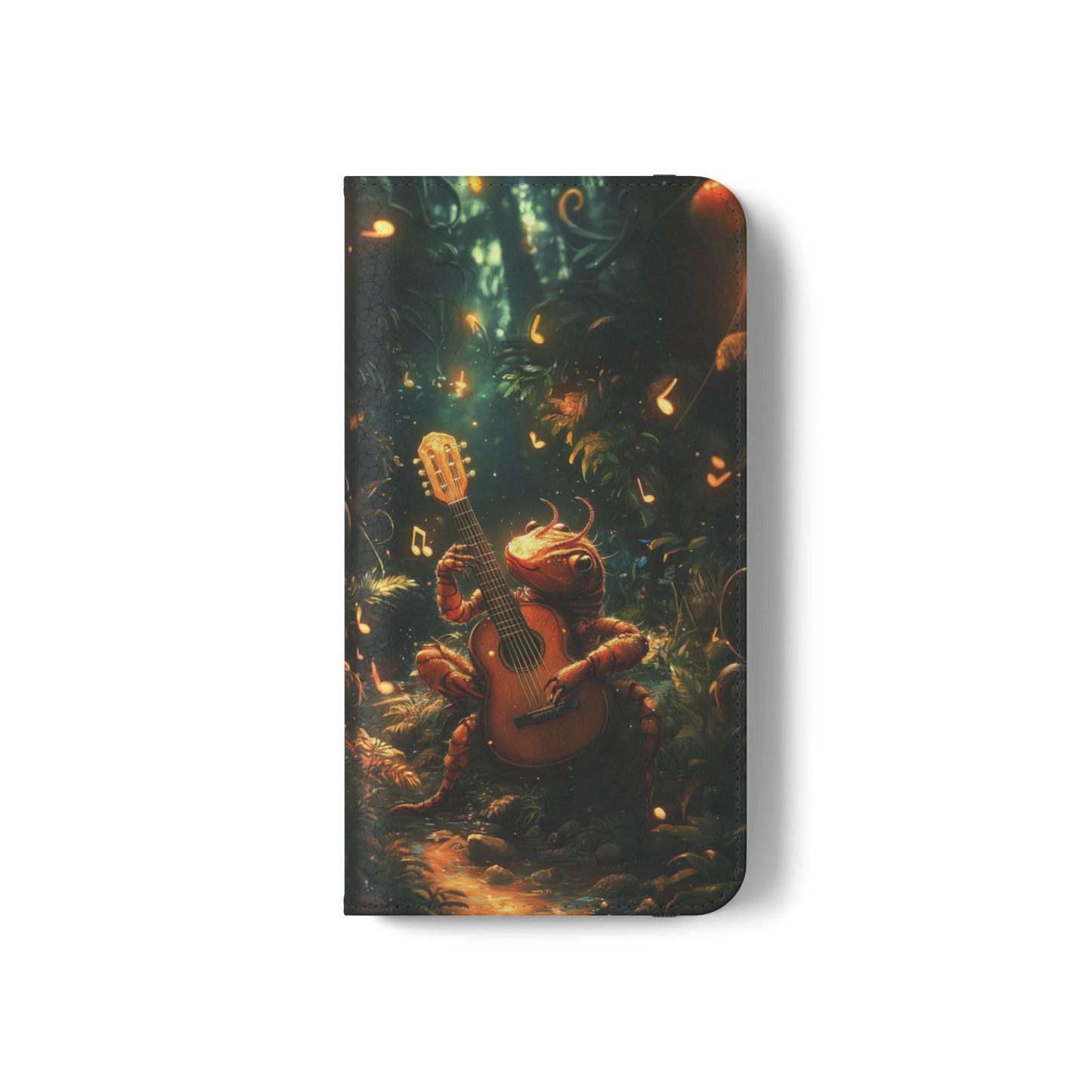 Serenade Forest Guitarist - Wallet Flip Case