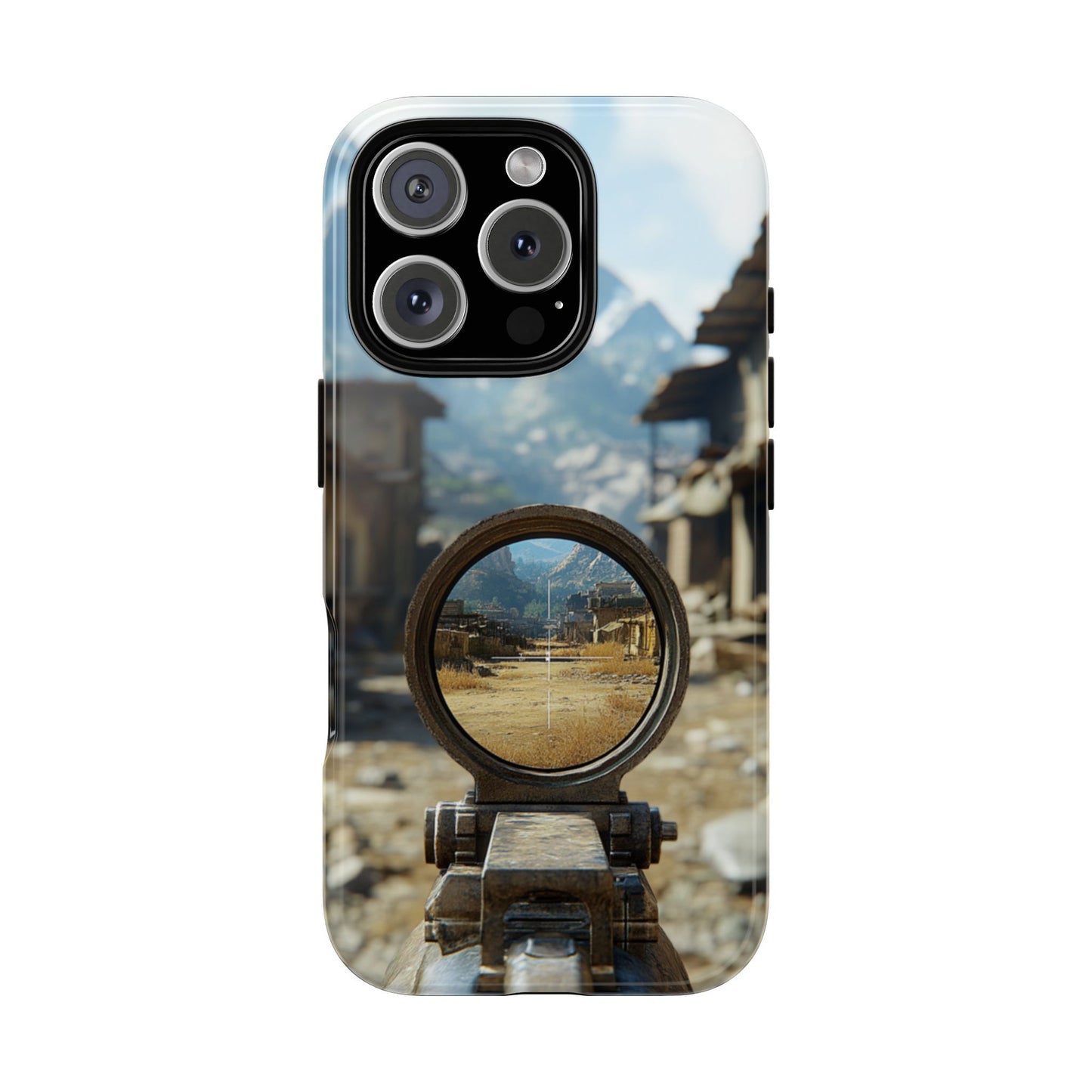 Desert Sniper Focus - Tough iPhone Case