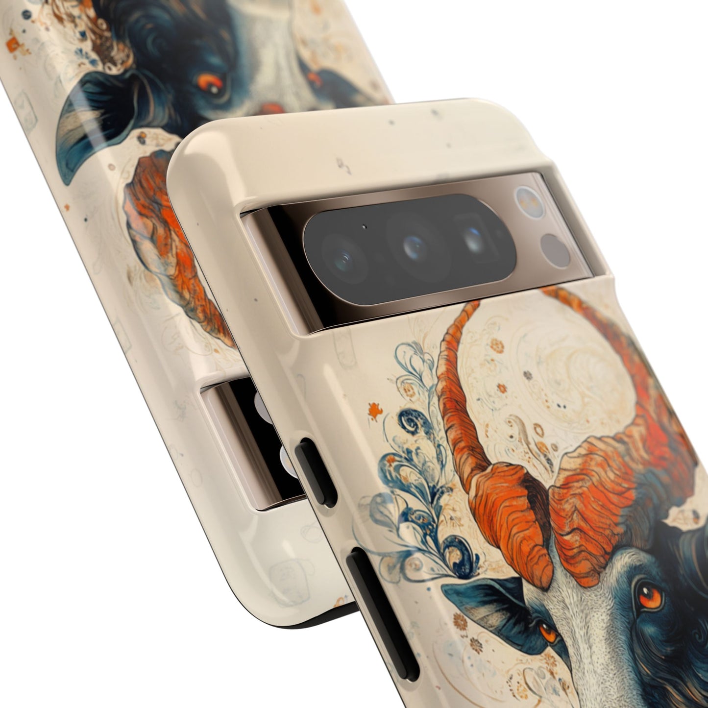 Capricorn Zodiac Artistic Floral Phone Case – iPhone, Google Pixel, Samsung Galaxy