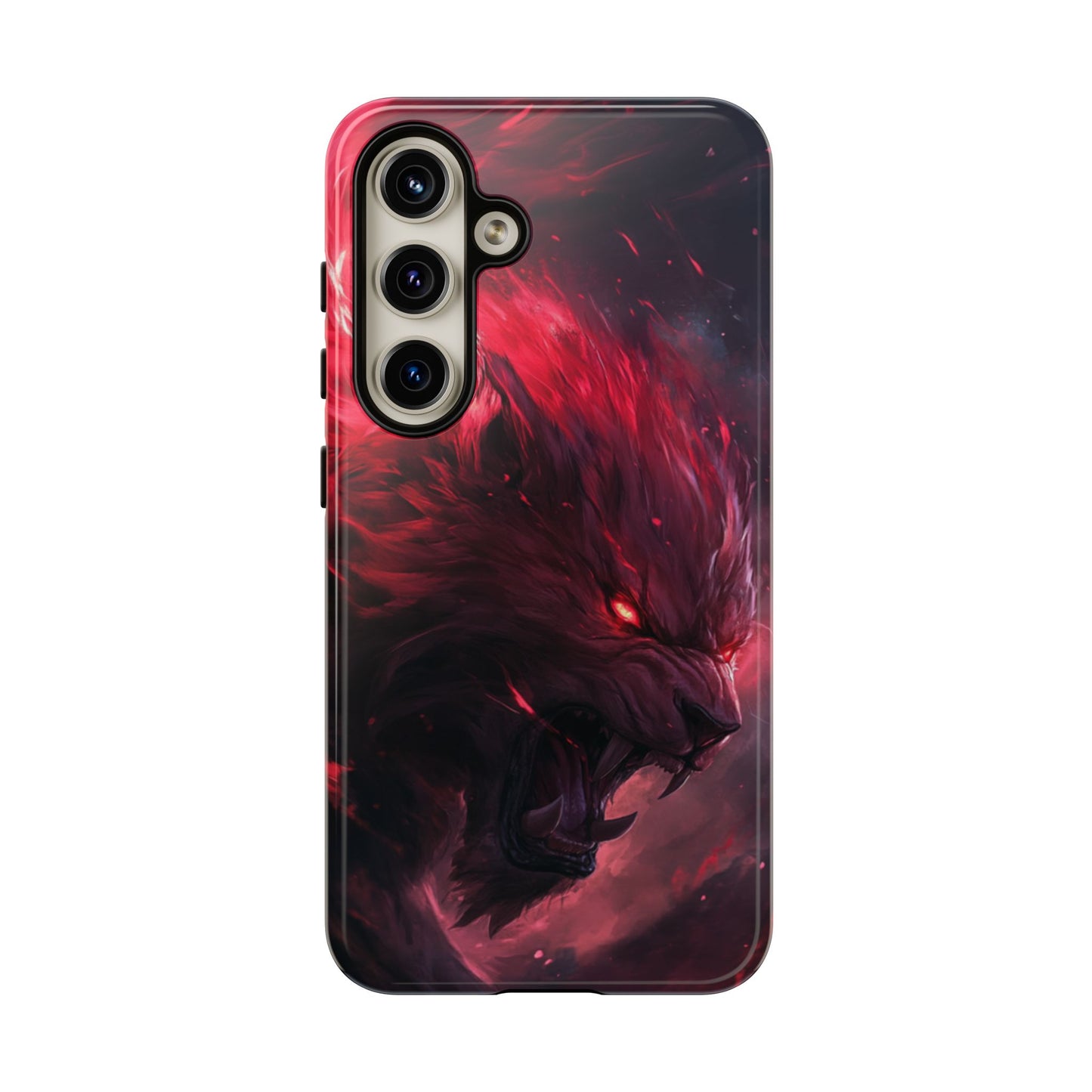 Fiery Wolf Spirit – Tough Samsung Galaxy Case